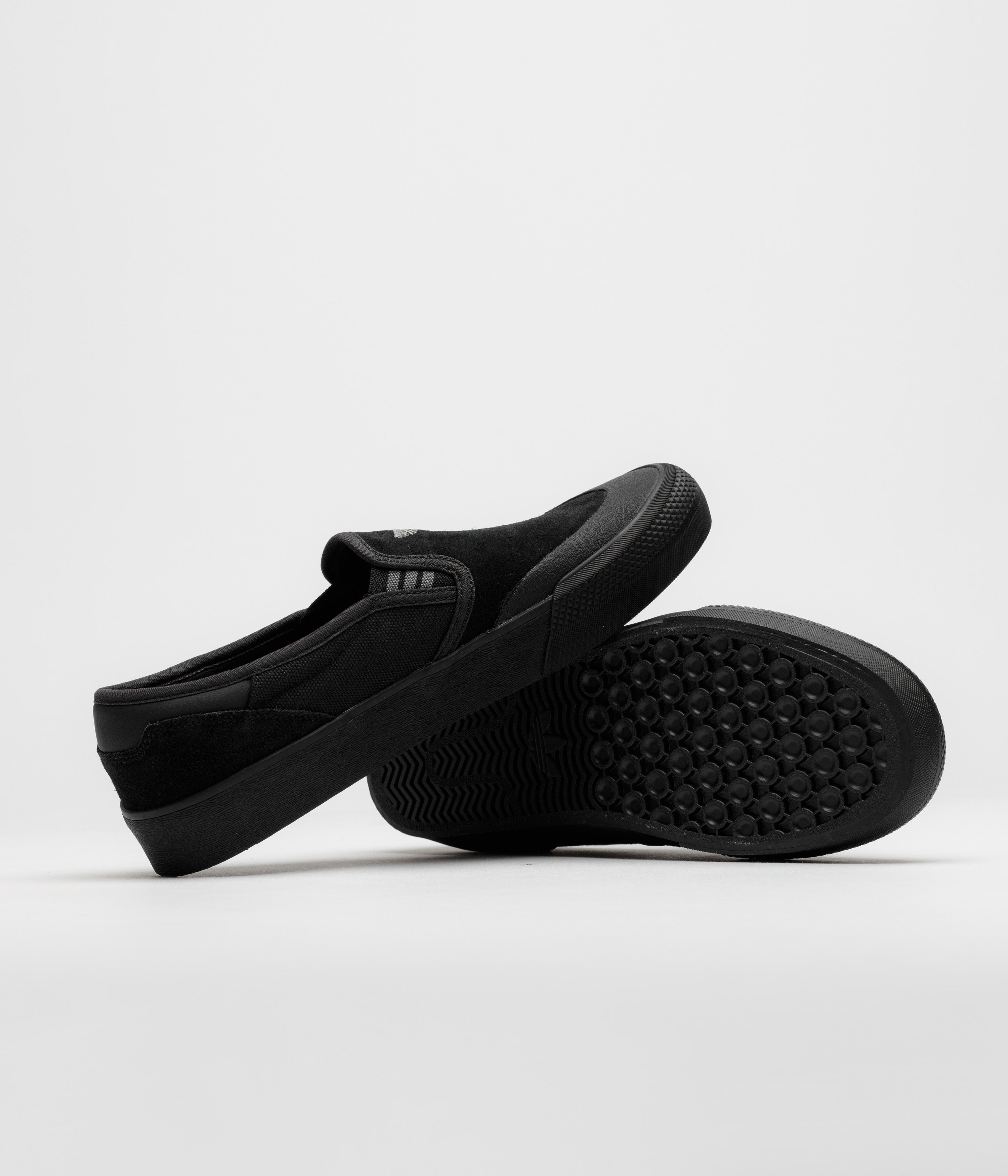 Adidas Shmoofoil Slip RX Shoes - Core Black / Grey Four / Core Black