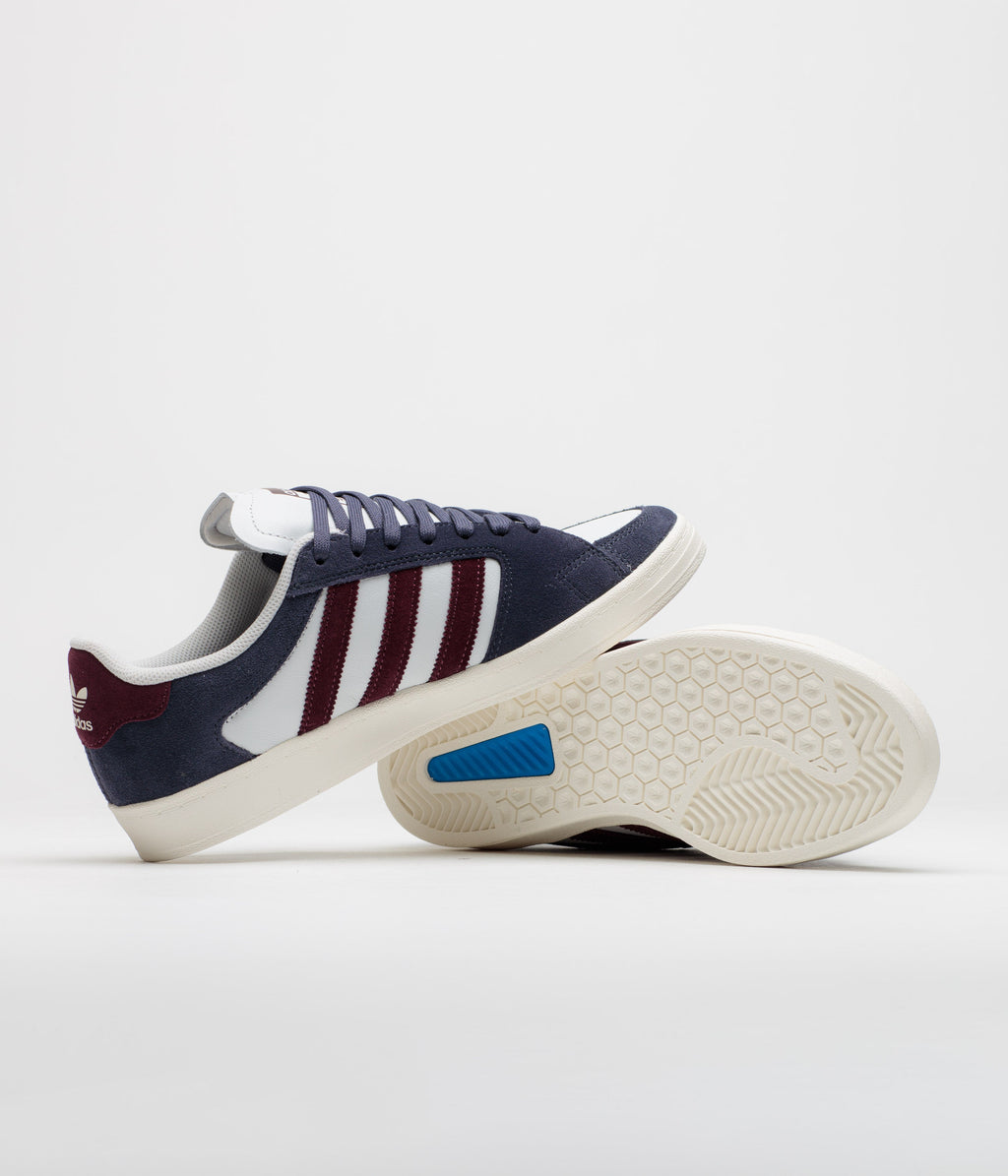 Adidas Superskate Low Shoes - Shadow Navy / Maroon / Crystal White