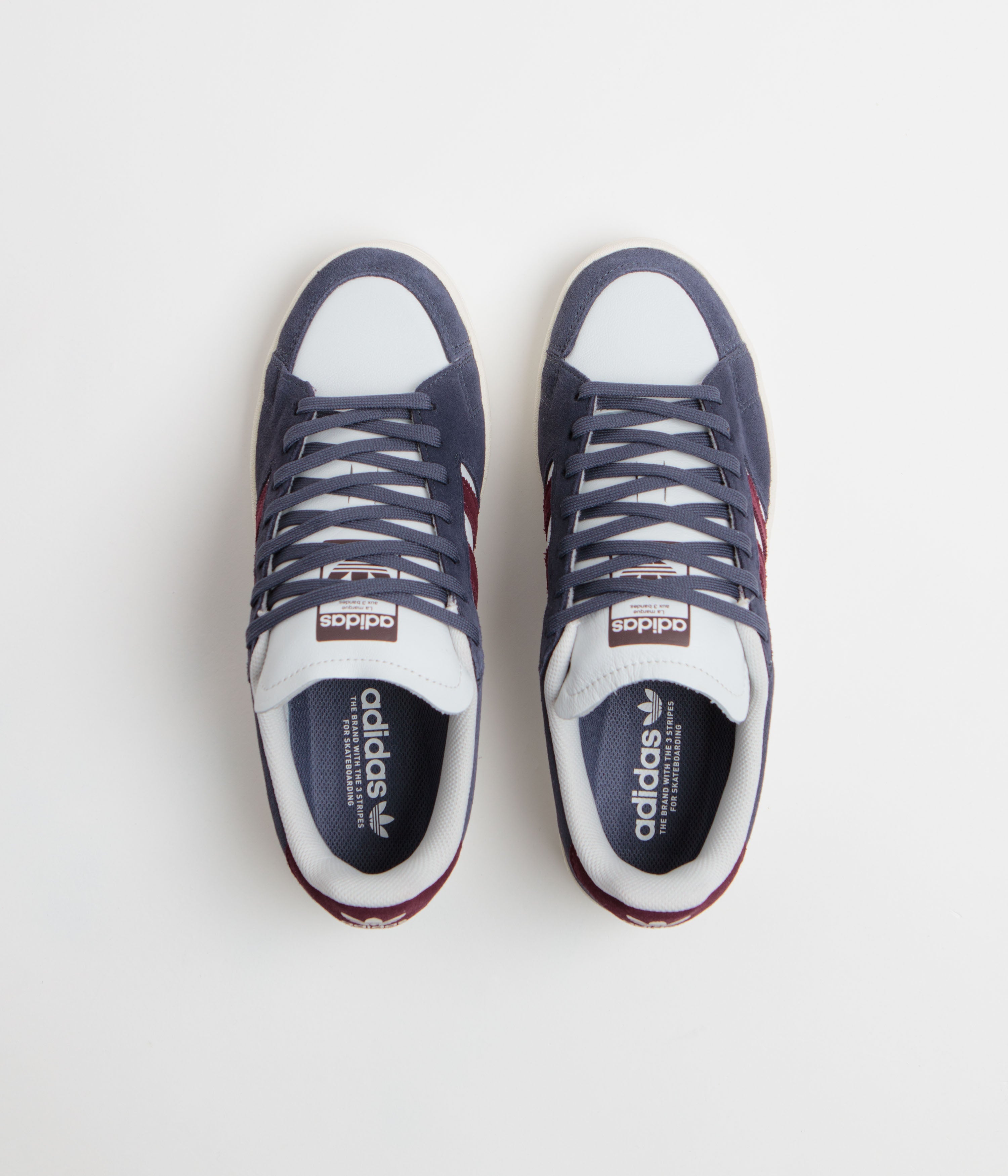 Adidas Superskate Low Shoes - Shadow Navy / Maroon / Crystal White