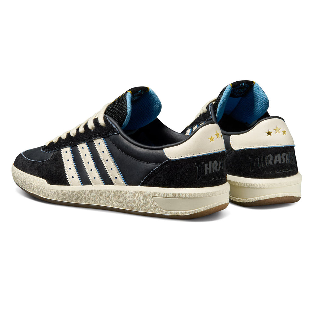 Adidas x Thrasher Glenburn Shoes - Core Black/Cream White/Gum