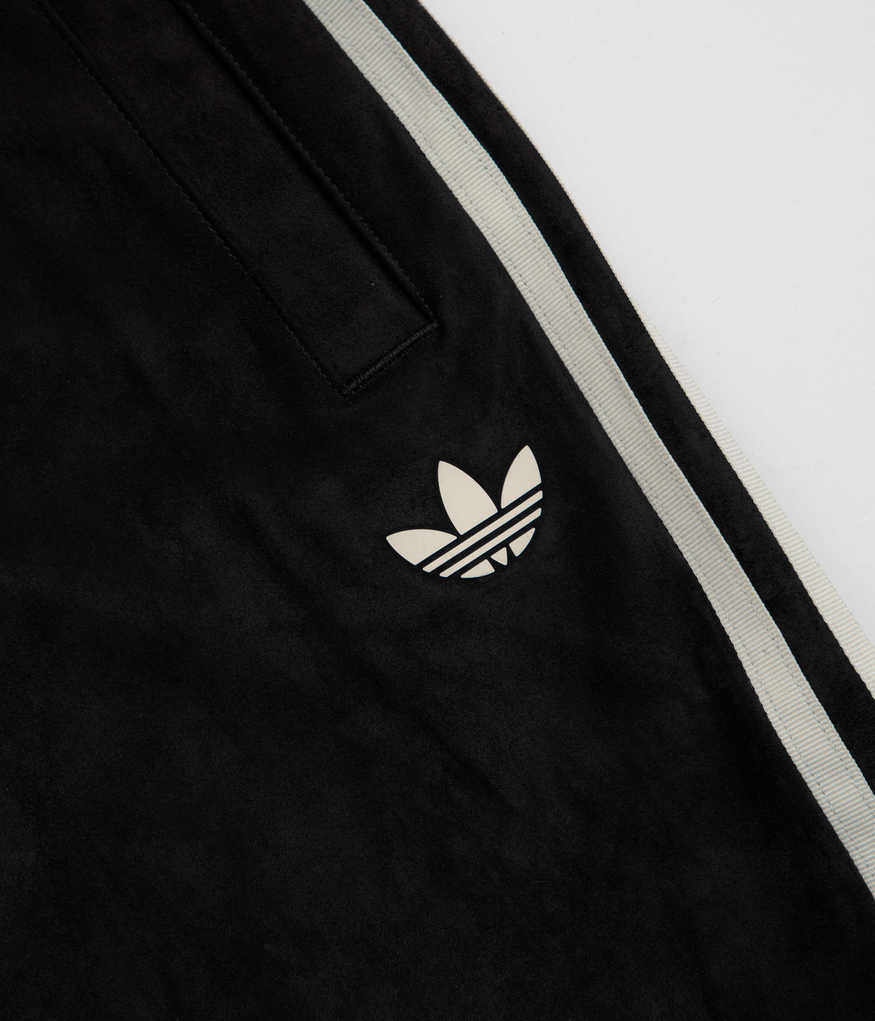 Adidas Vintage Superfire Track Pants - Black / Cream White