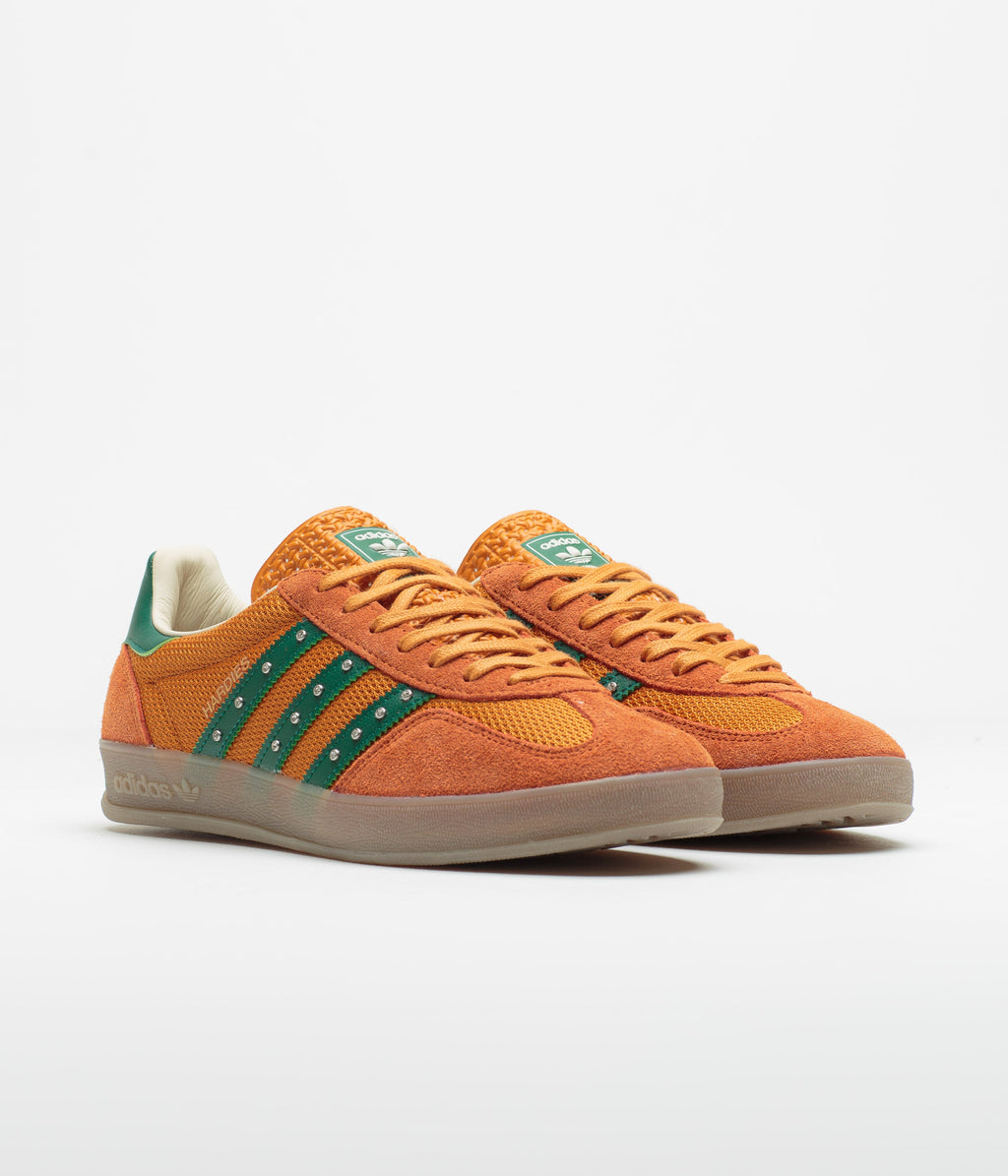 Adidas x Hardies Gazelle Indoor Shoes - Rustic Orange / Collegiate Green / Gum5