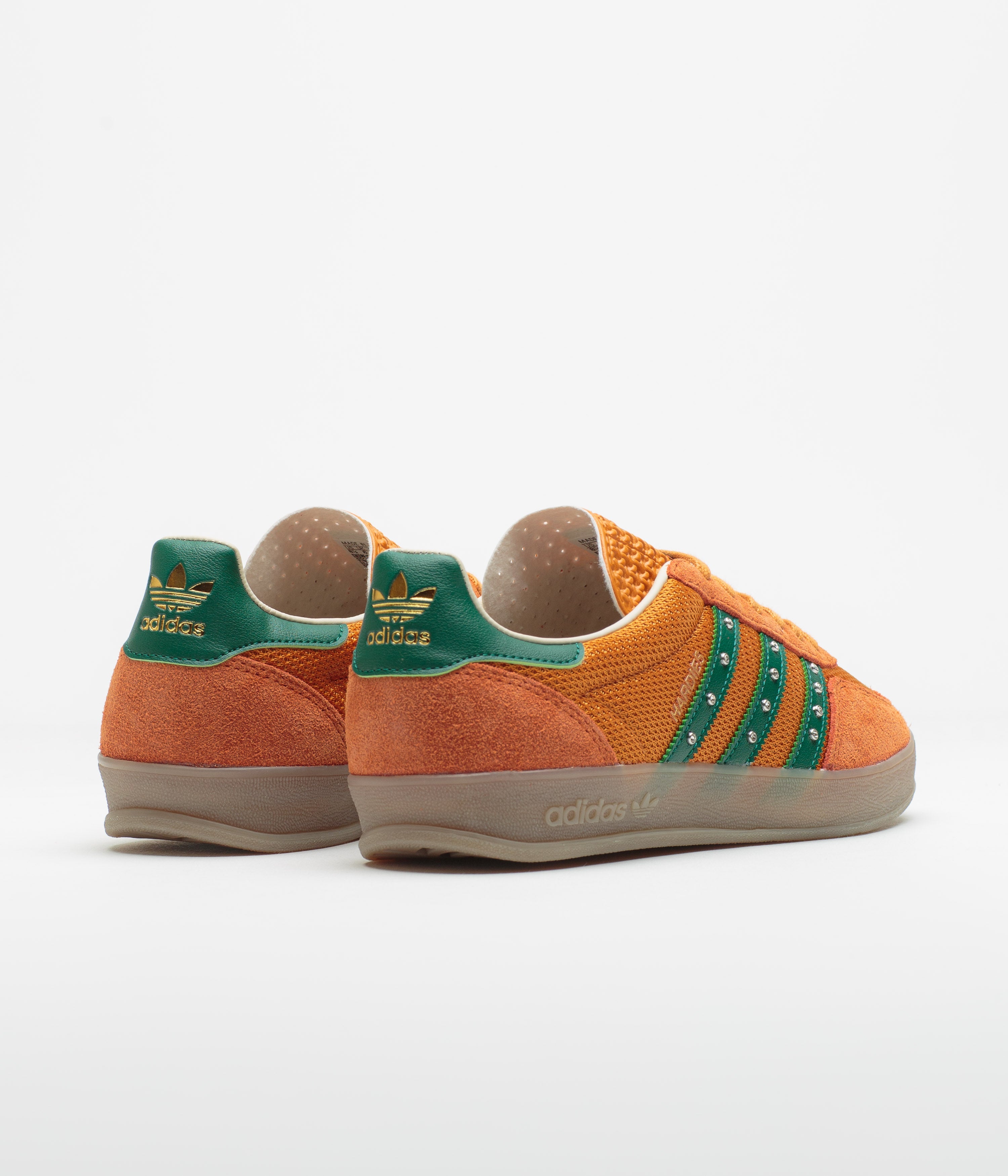Adidas x Hardies Gazelle Indoor Shoes - Rustic Orange / Collegiate Green / Gum5