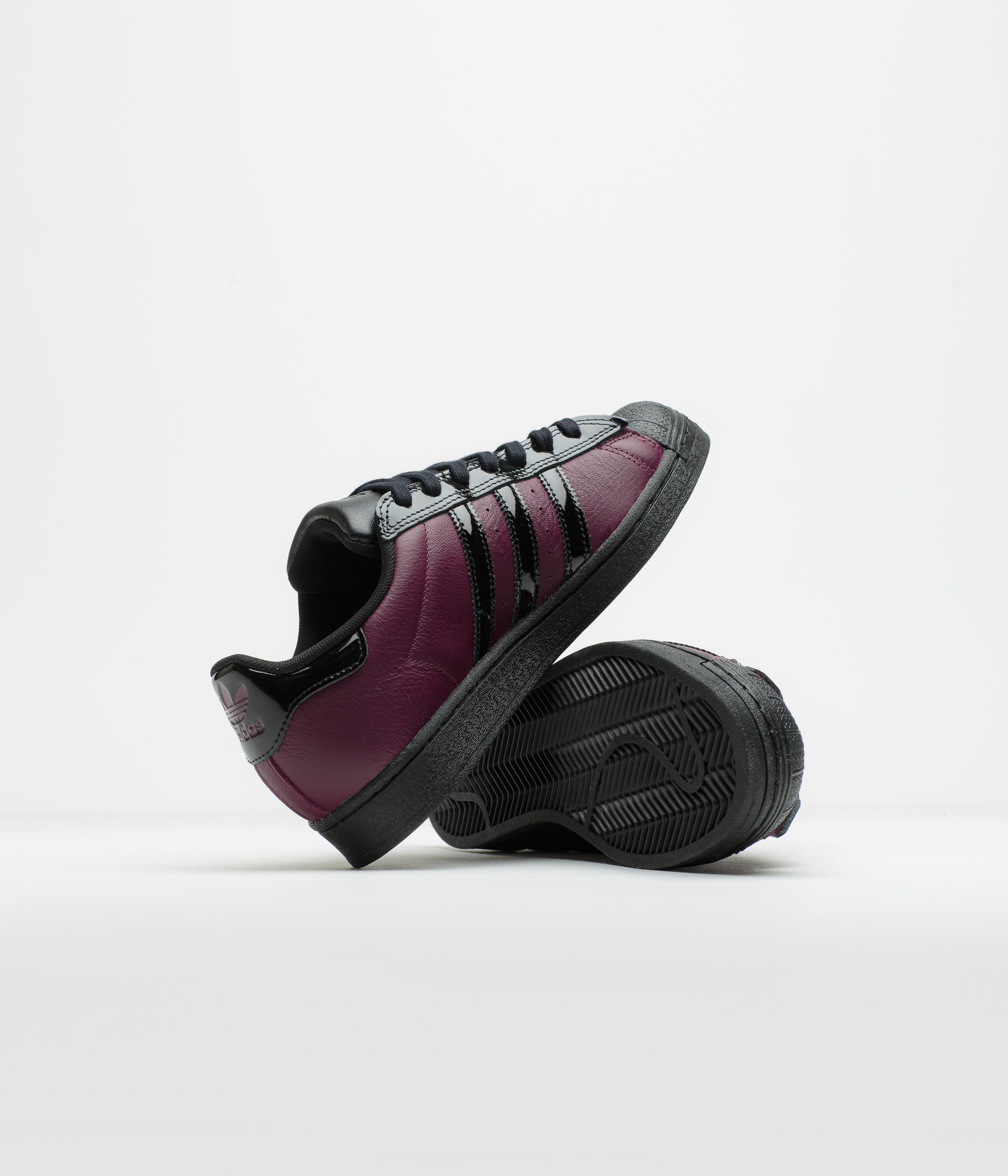 Adidas x Marcos Montoya Superstar ADV Shoes - Red Night / Core Black / Red Night