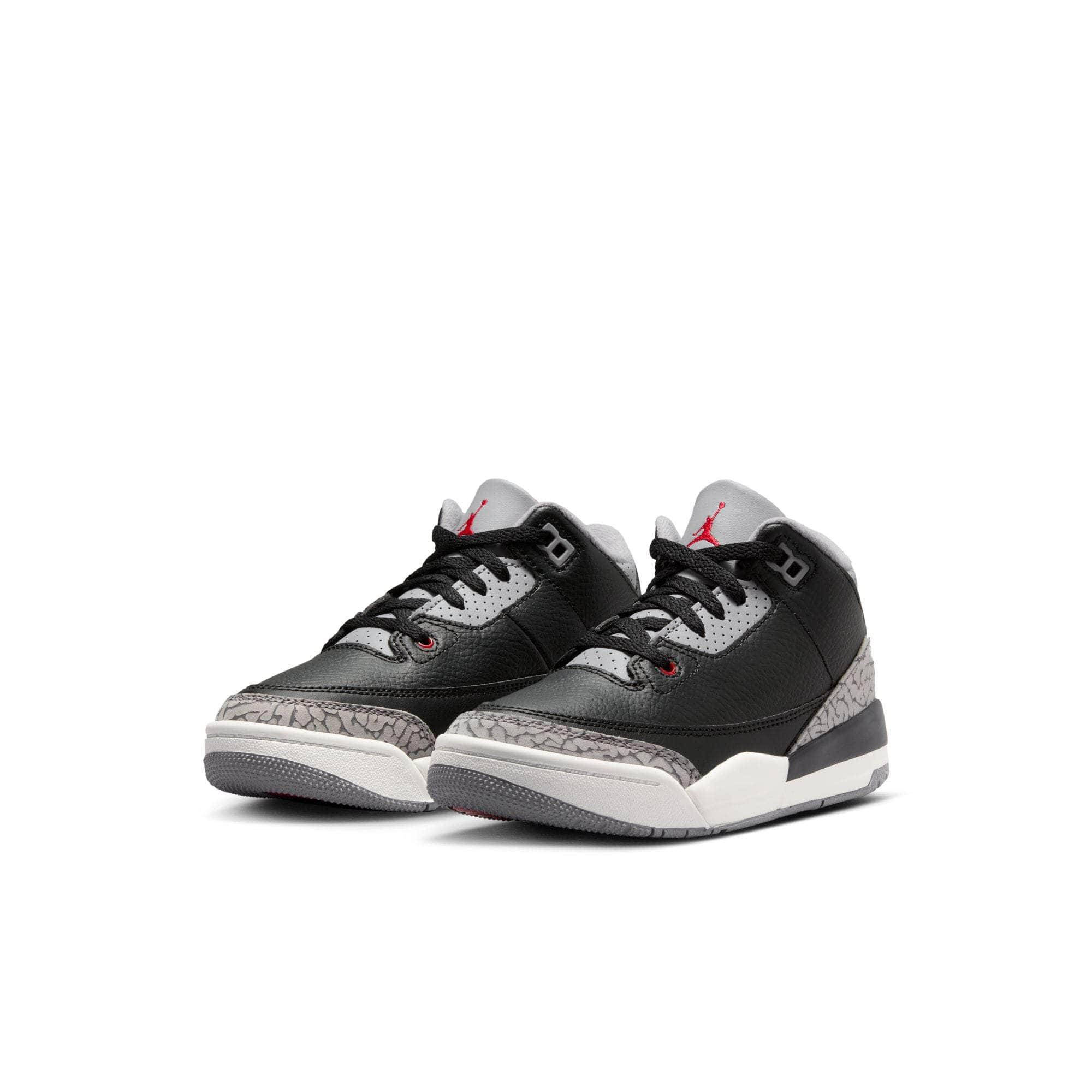 Air Jordan 3 Retro "Black Cement" - Youth Sneakers