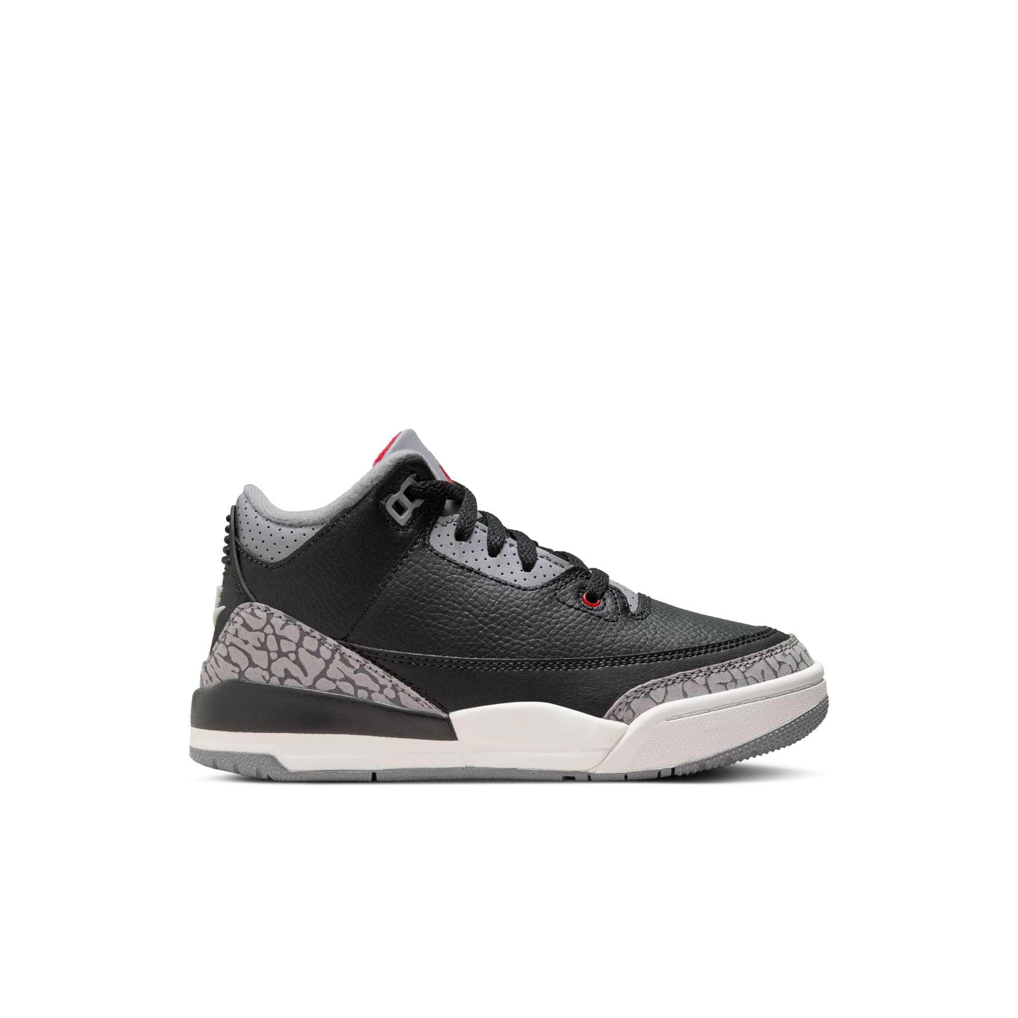 Air Jordan 3 Retro "Black Cement" - Youth Sneakers