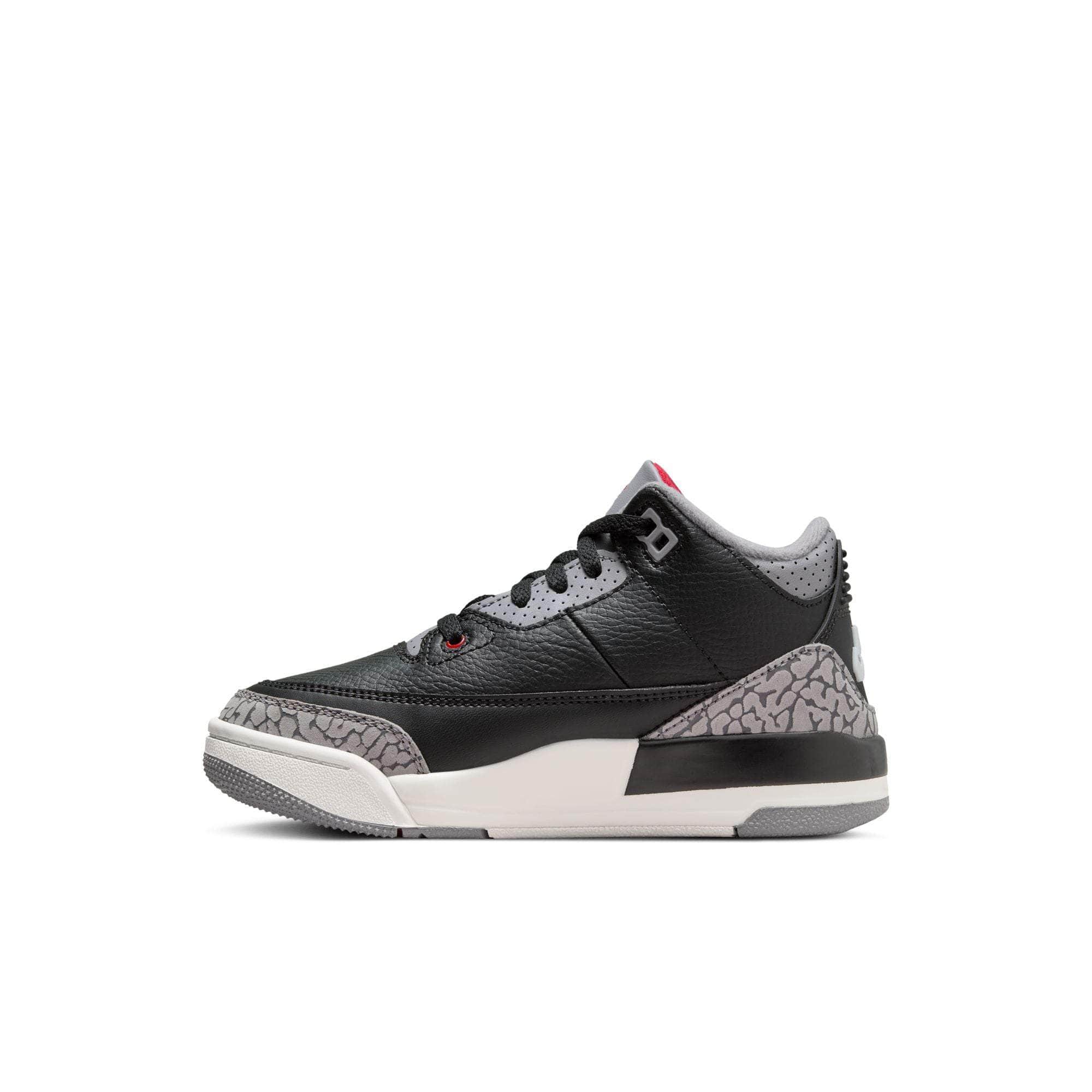 Air Jordan 3 Retro "Black Cement" - Youth Sneakers