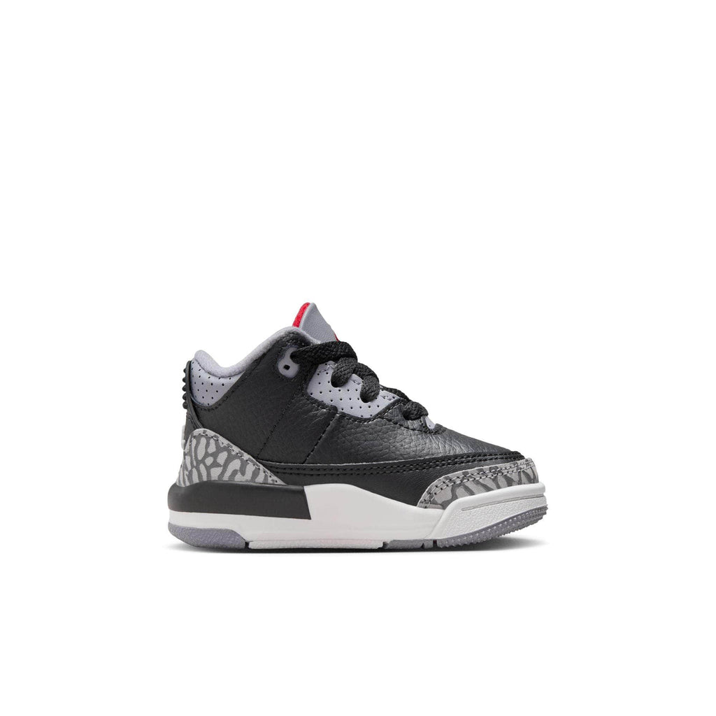 Air Jordan 3 Retro "Black Cement" - Toddlers