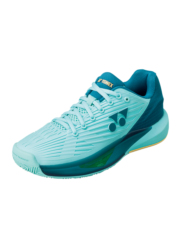 Yonex Women's Power Cushion Eclipsion 5 Tennis Shoes in Cyan