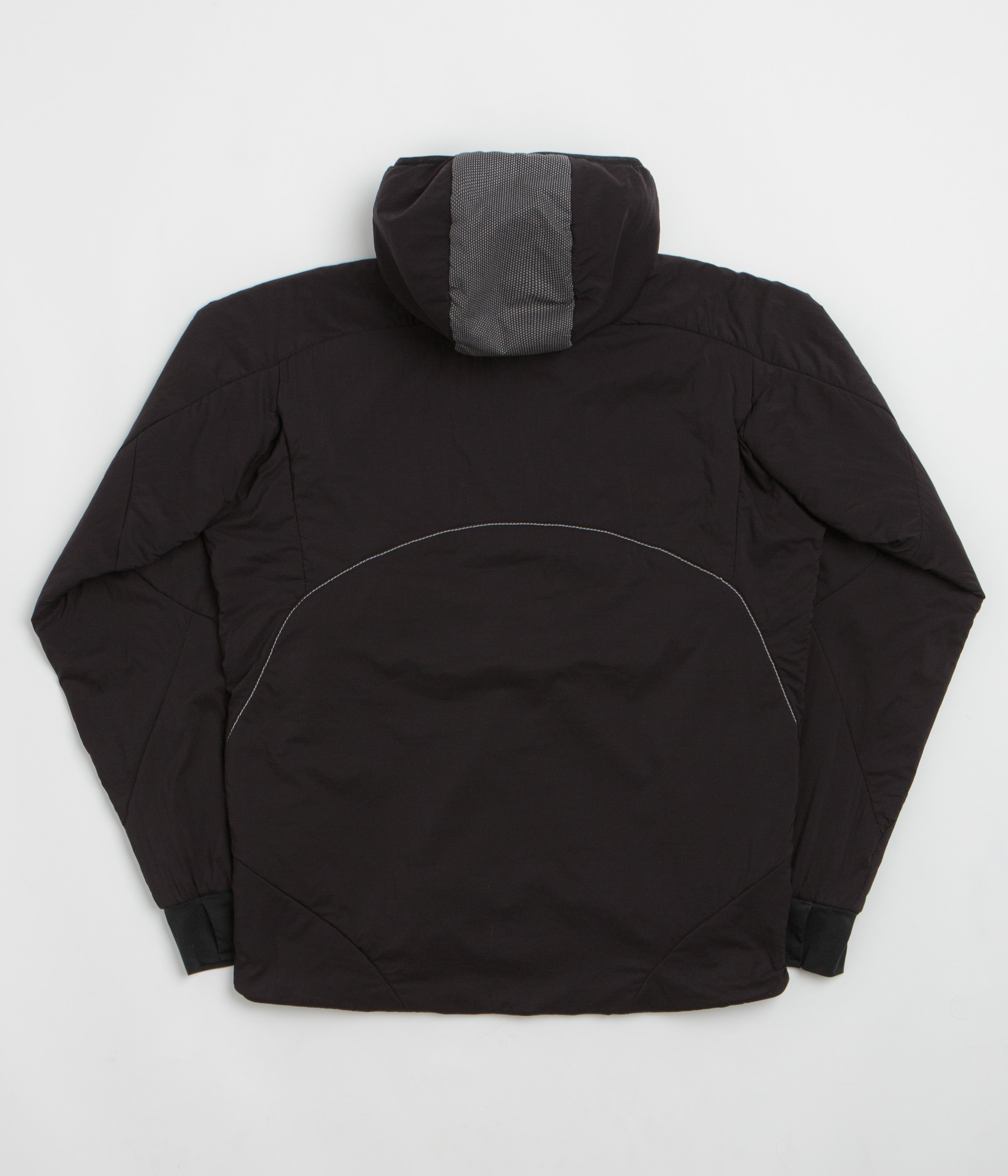 and wander Alpha Air Full Zip Hoodie - Black