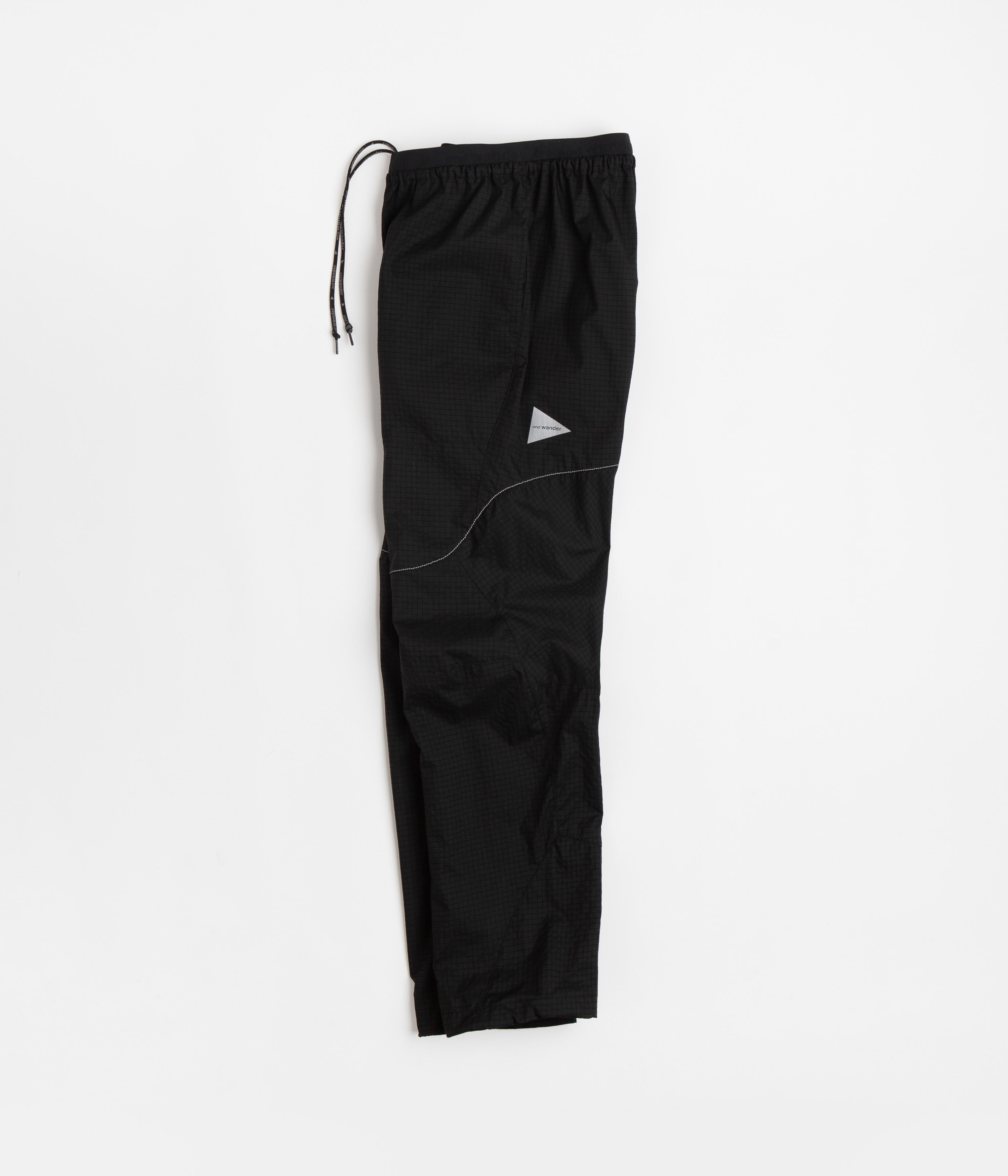 and wander Breath Rip Light Pants - Black