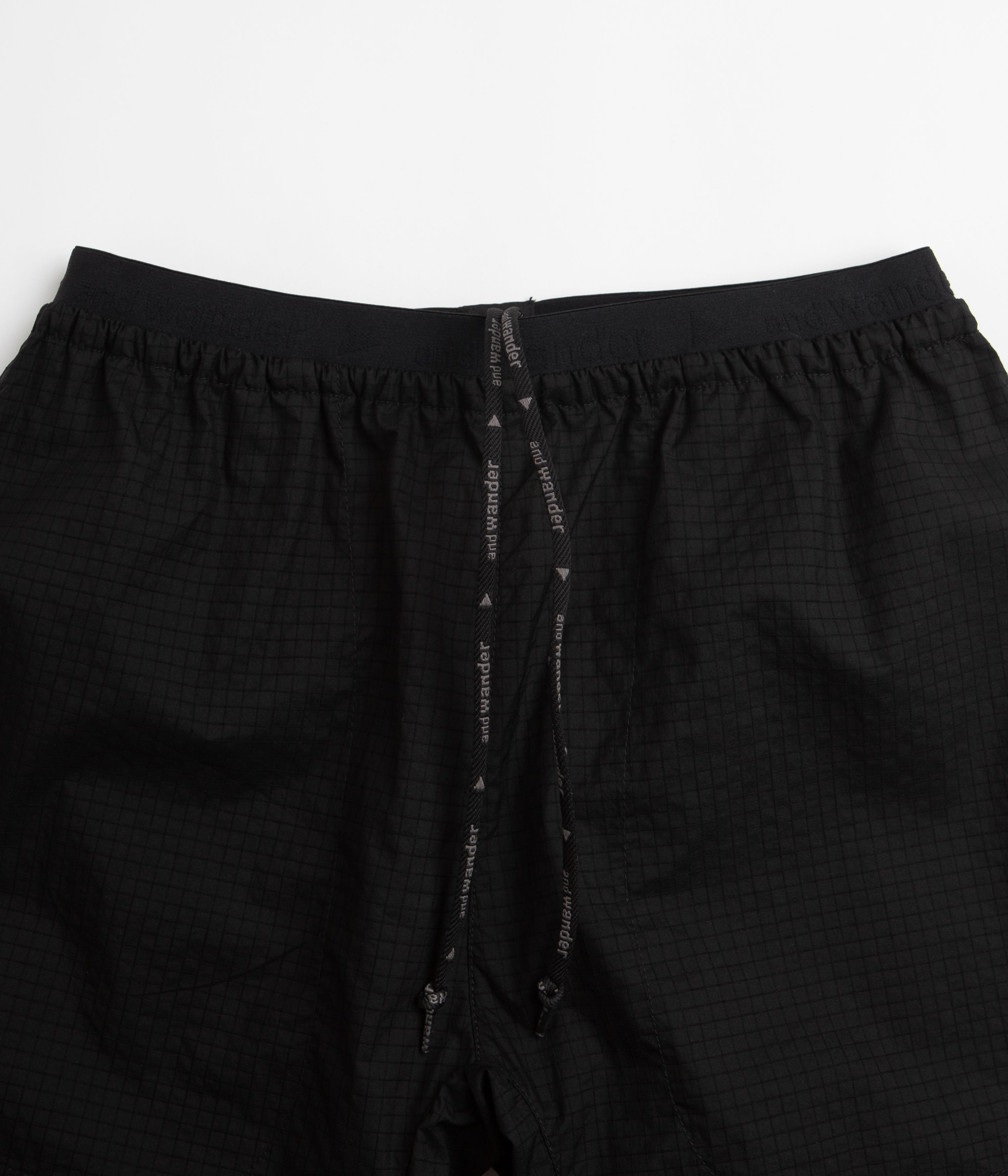 and wander Breath Rip Light Pants - Black
