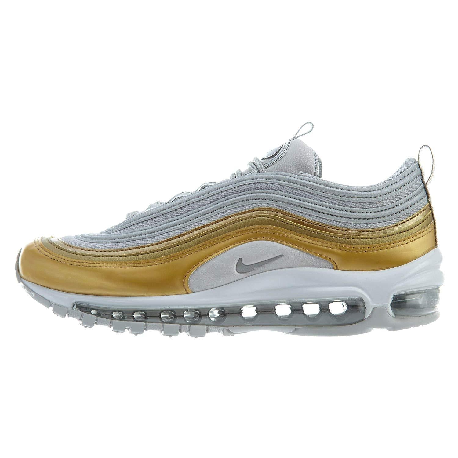 Women's Nike Air Max 97 "Gold Pack" Vast Gry/Metllic Slvr (AQ4137 001)