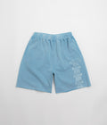 Aries Aged Ancient Column Sweat Shorts - Pale Blue