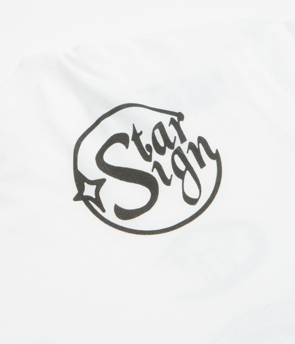 Champion x Aries Sponsor Long Sleeve T-Shirt - White