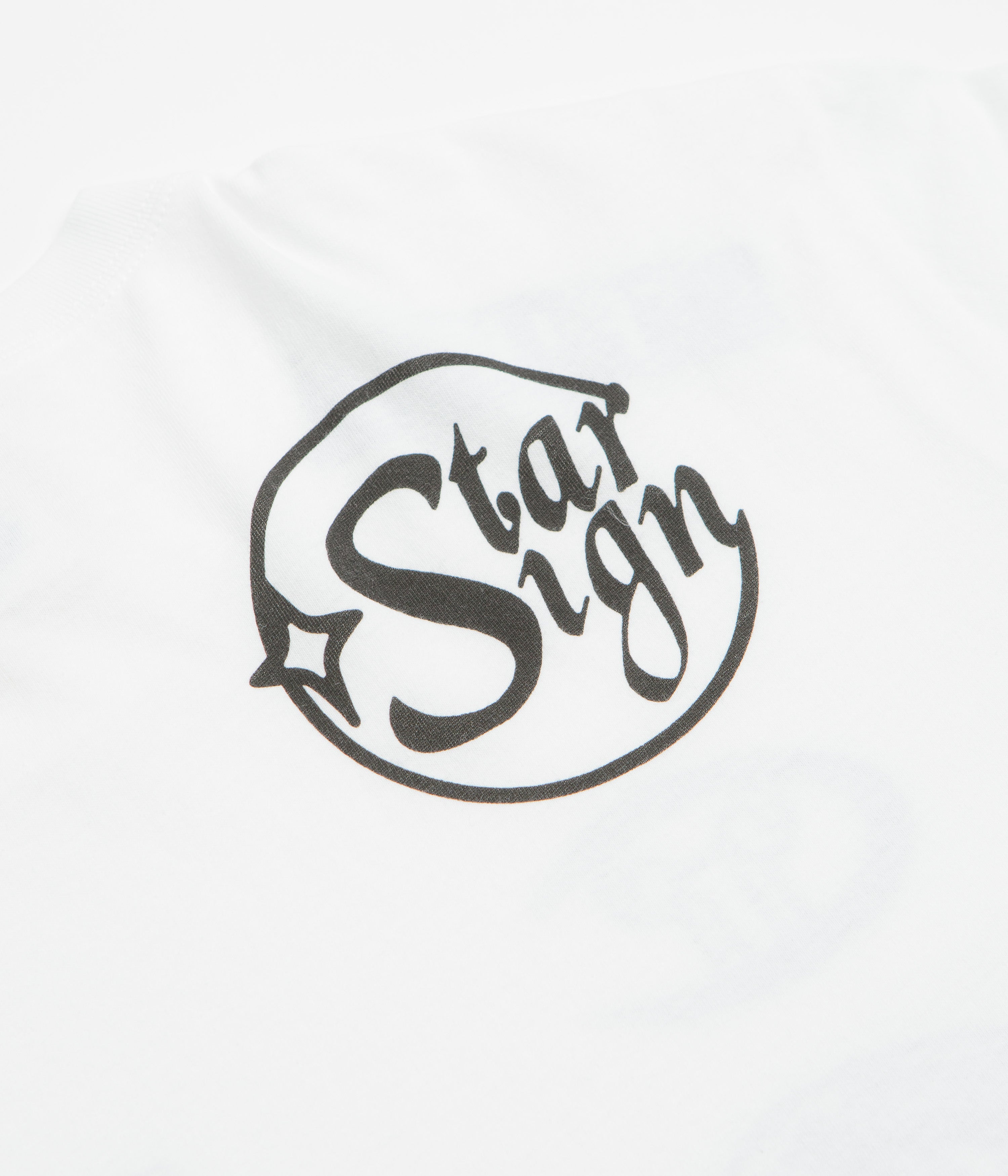 Champion x Aries Sponsor Long Sleeve T-Shirt - White