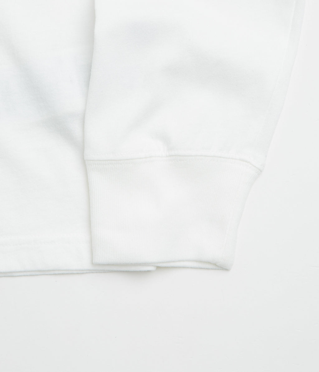 Champion x Aries Sponsor Long Sleeve T-Shirt - White