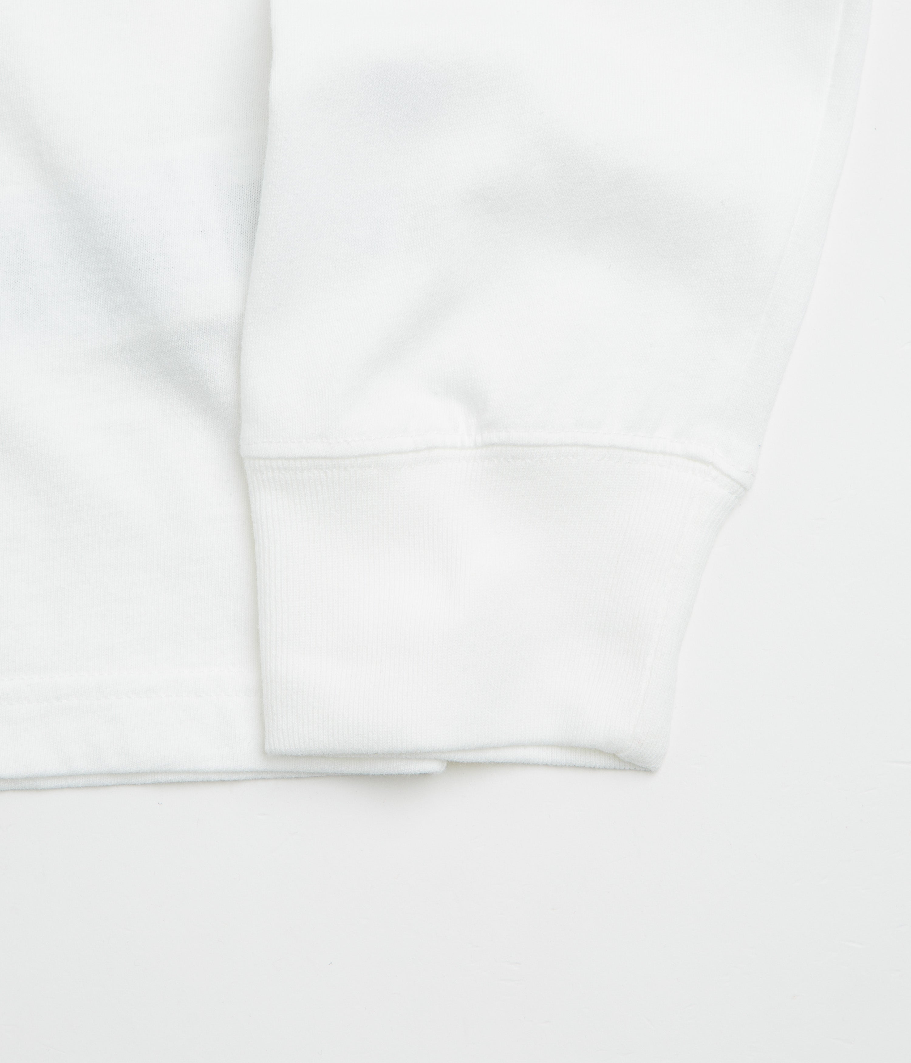 Champion x Aries Sponsor Long Sleeve T-Shirt - White