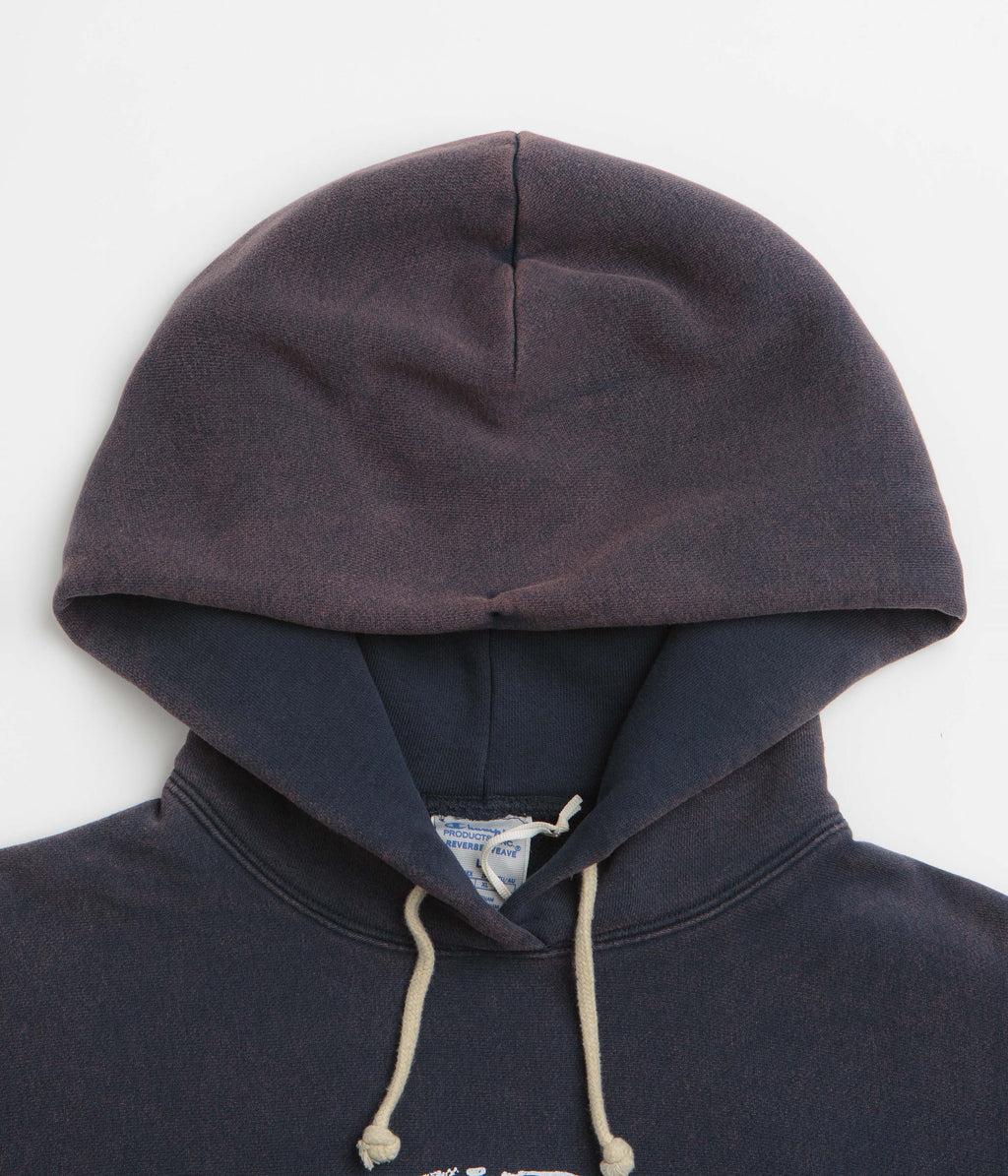 Champion x Aries Truth Hoodie - Navy
