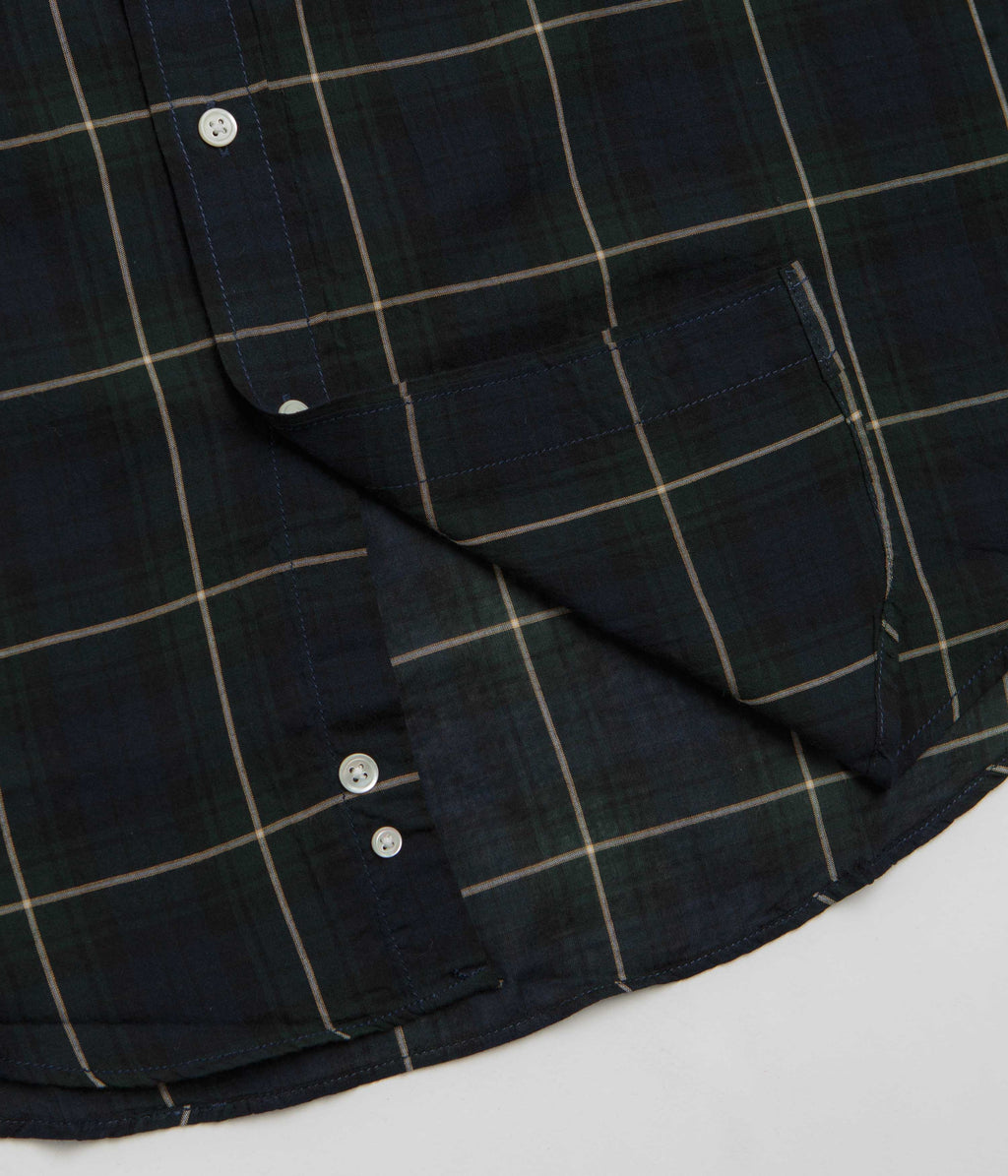 Battenwear BD Scout Shirt - Navy Plaid