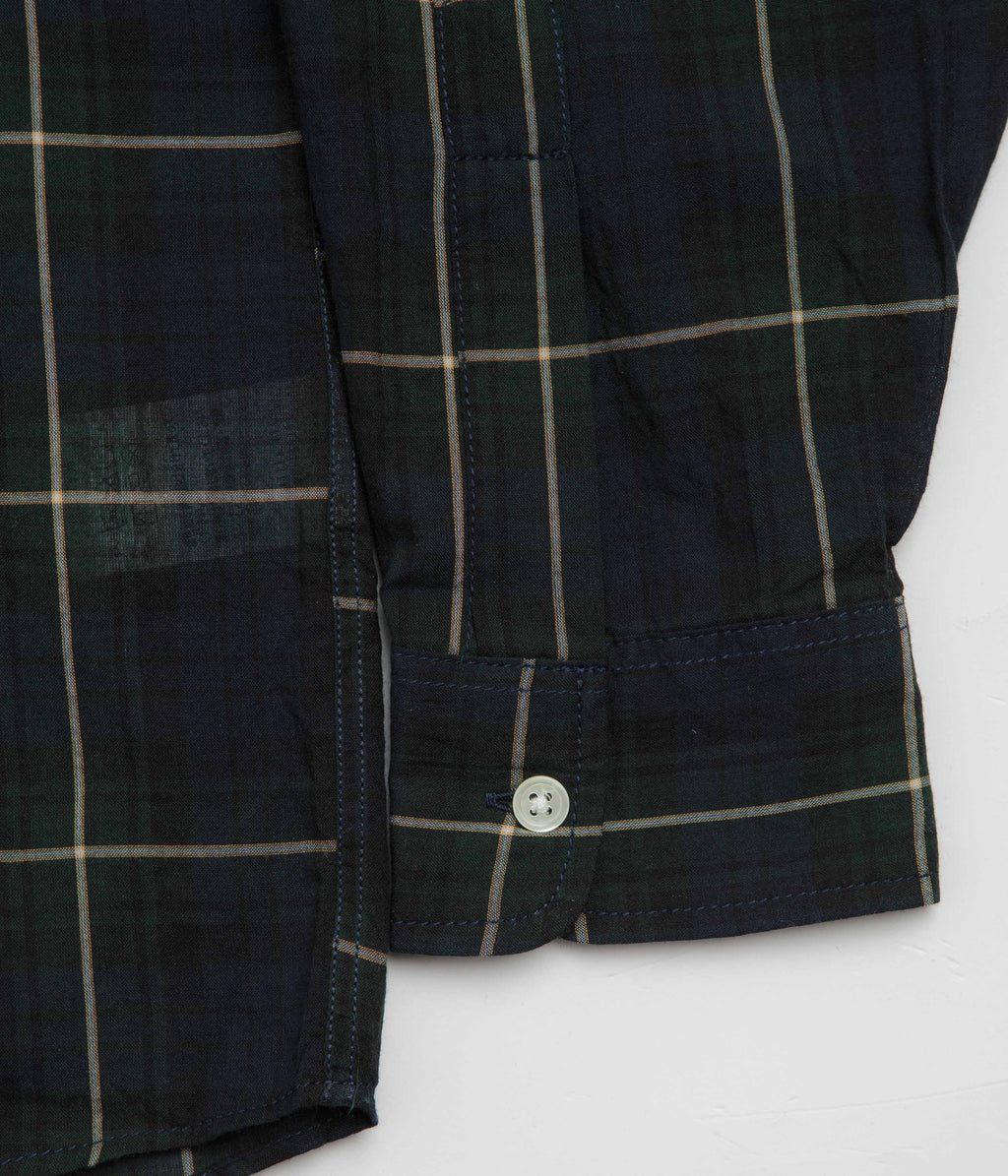 Battenwear BD Scout Shirt - Navy Plaid