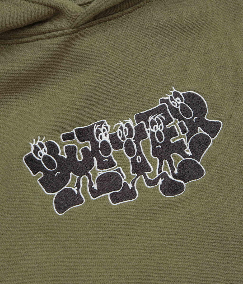 Butter Goods Character Hoodie - Army