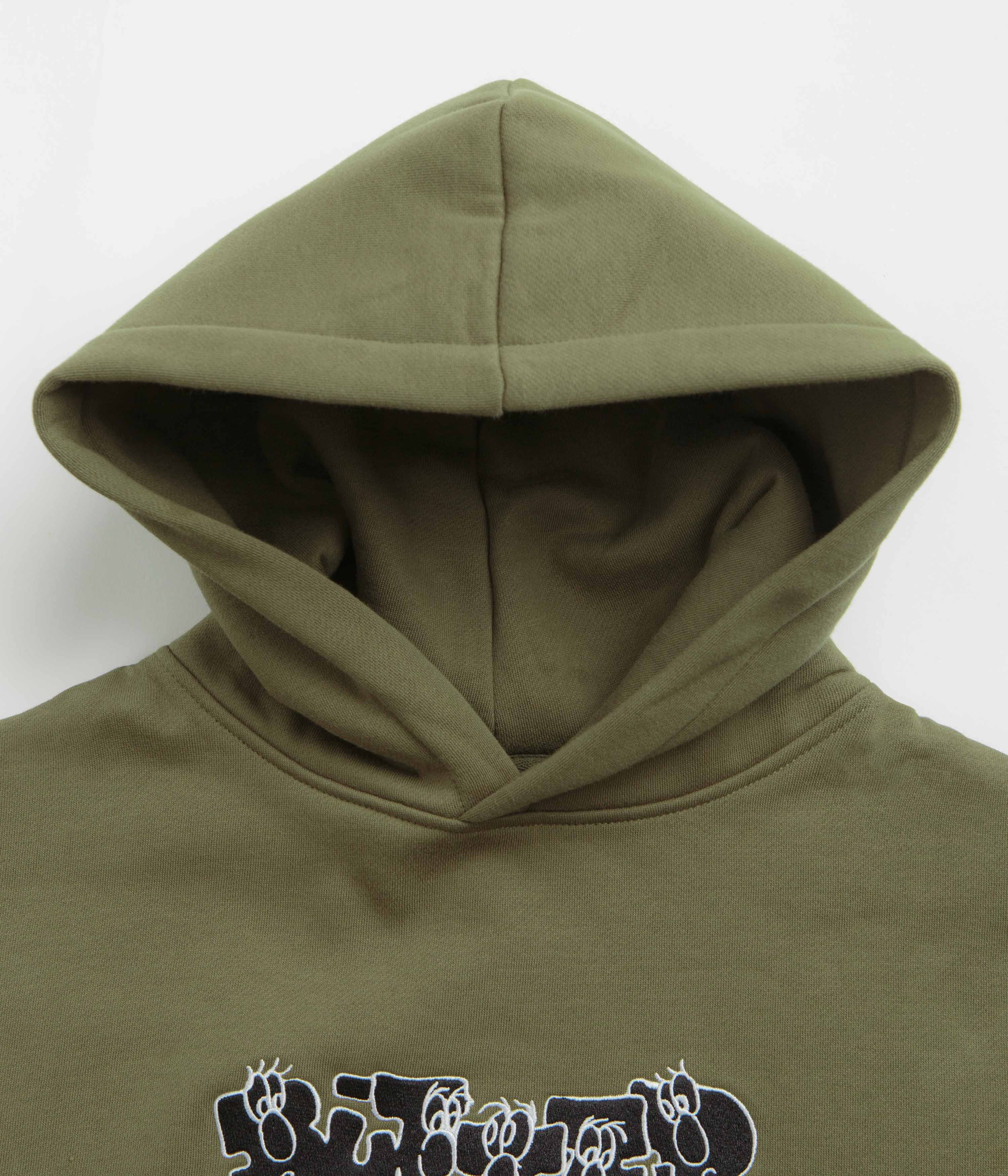 Butter Goods Character Hoodie - Army