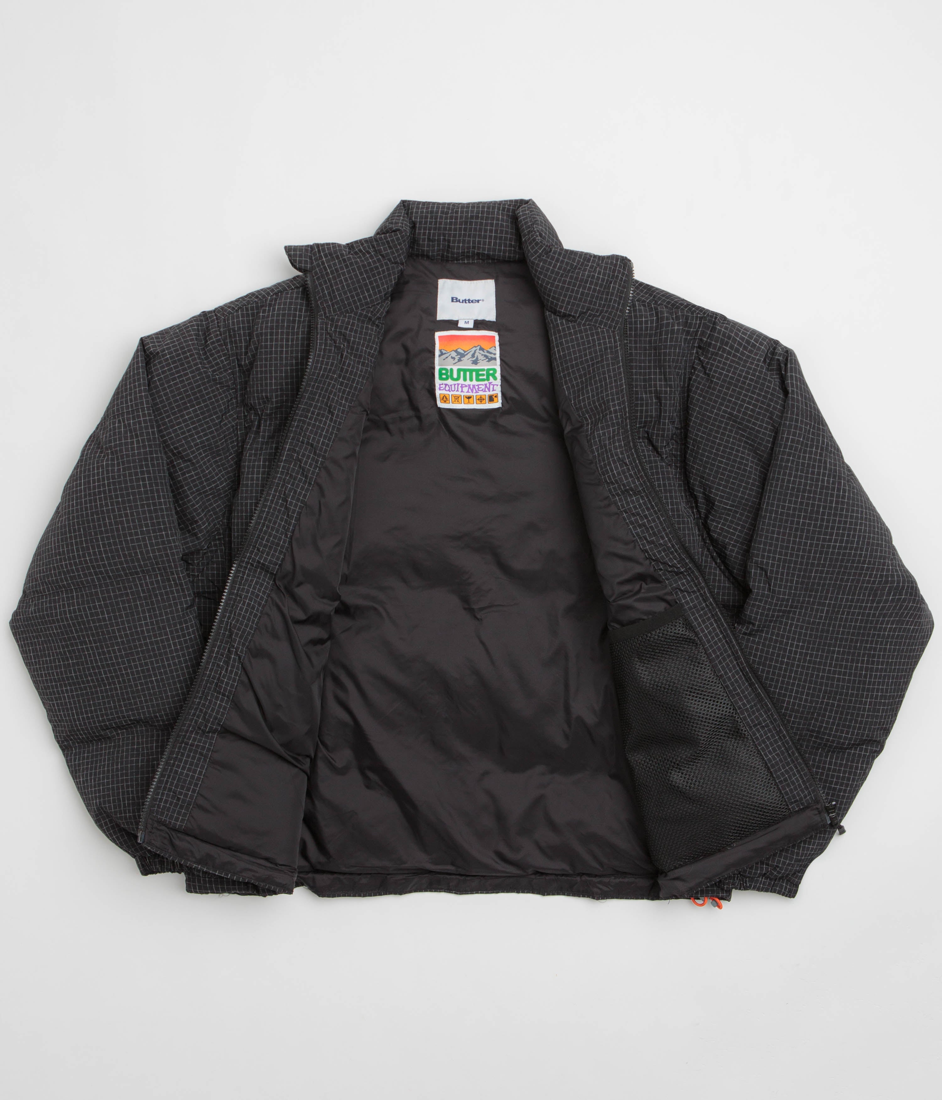 Butter Goods Endure Ripstop Puffer Jacket - Black