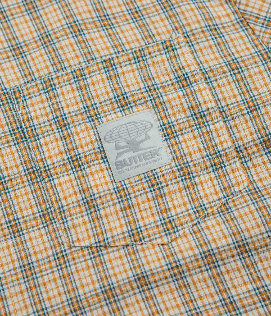 Butter Goods Equipment Short Sleeve Shirt - Copper