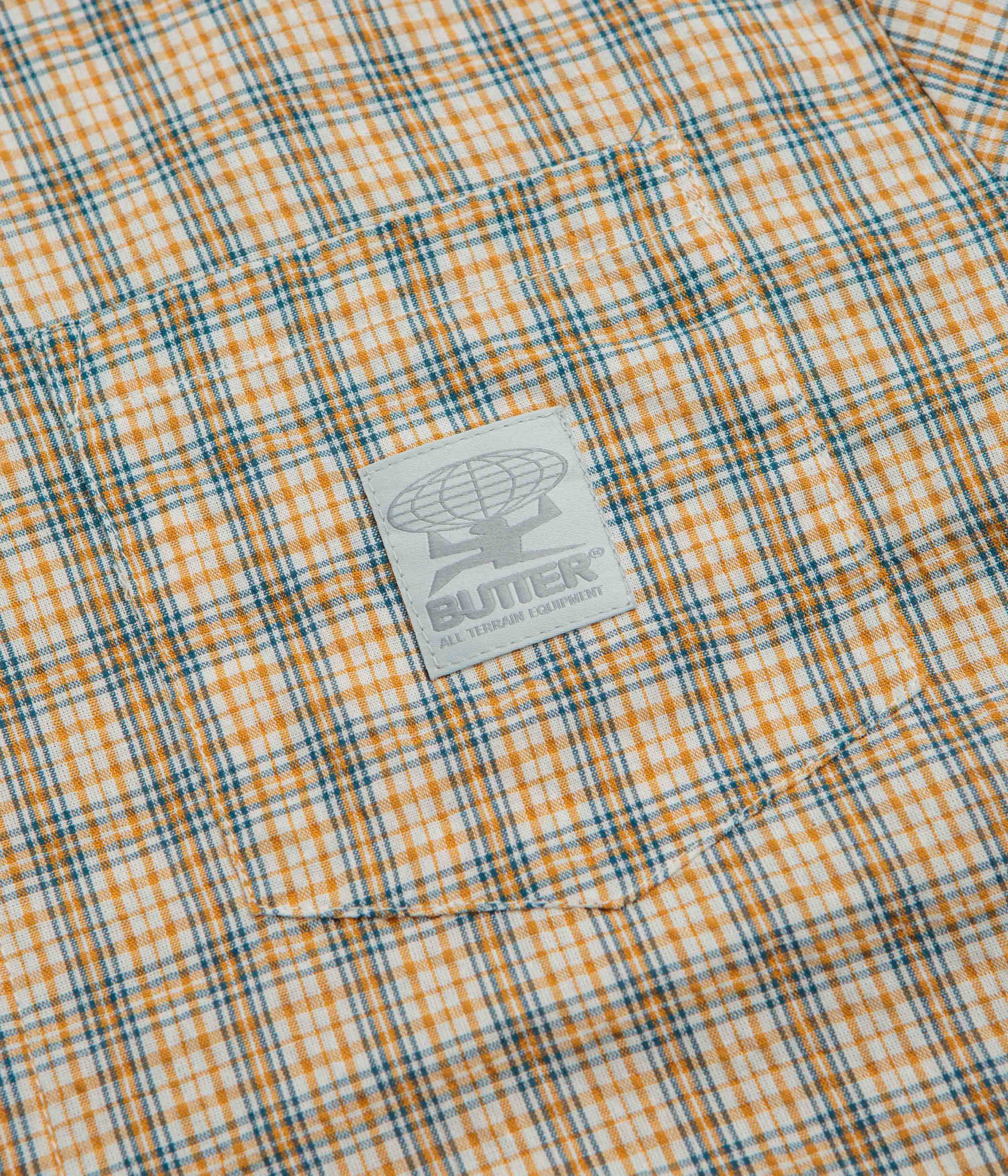 Butter Goods Equipment Short Sleeve Shirt - Copper