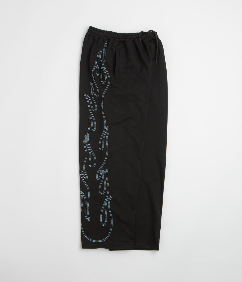Butter Goods Flame Fleece Pants - Black