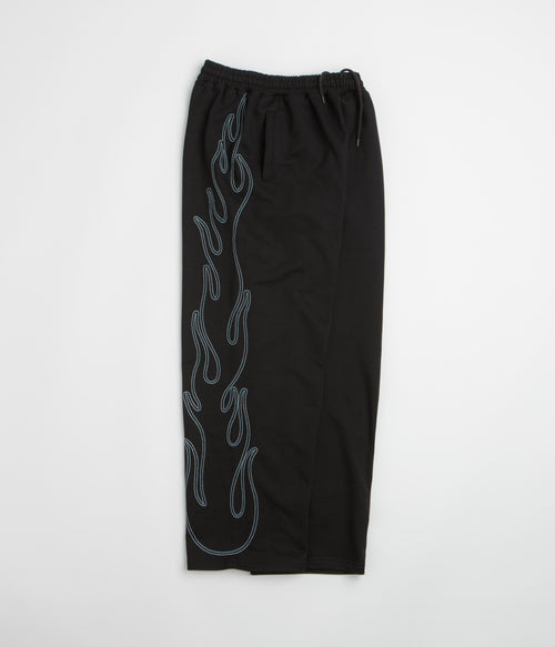 Butter Goods Flame Fleece Pants - Black