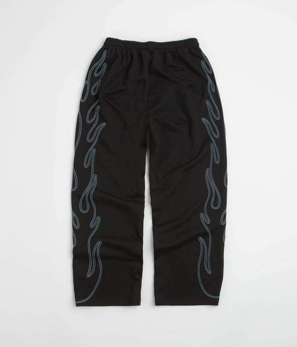 Butter Goods Flame Fleece Pants - Black