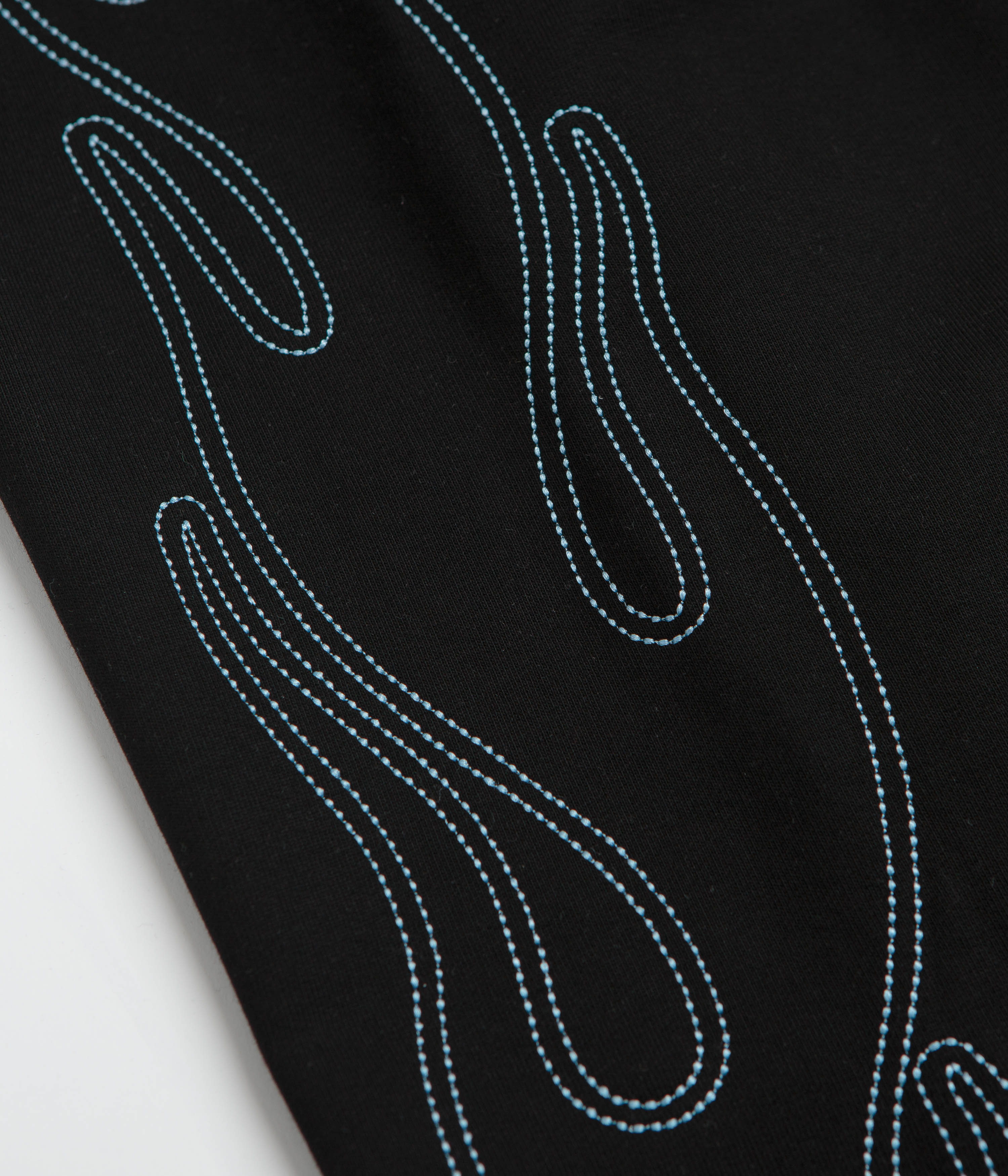 Butter Goods Flame Fleece Pants - Black