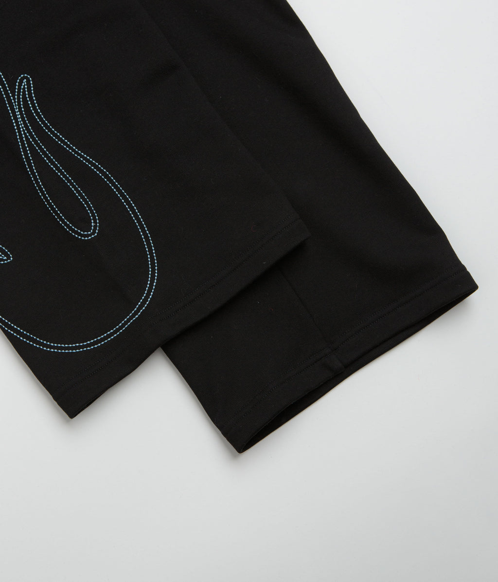 Butter Goods Flame Fleece Pants - Black
