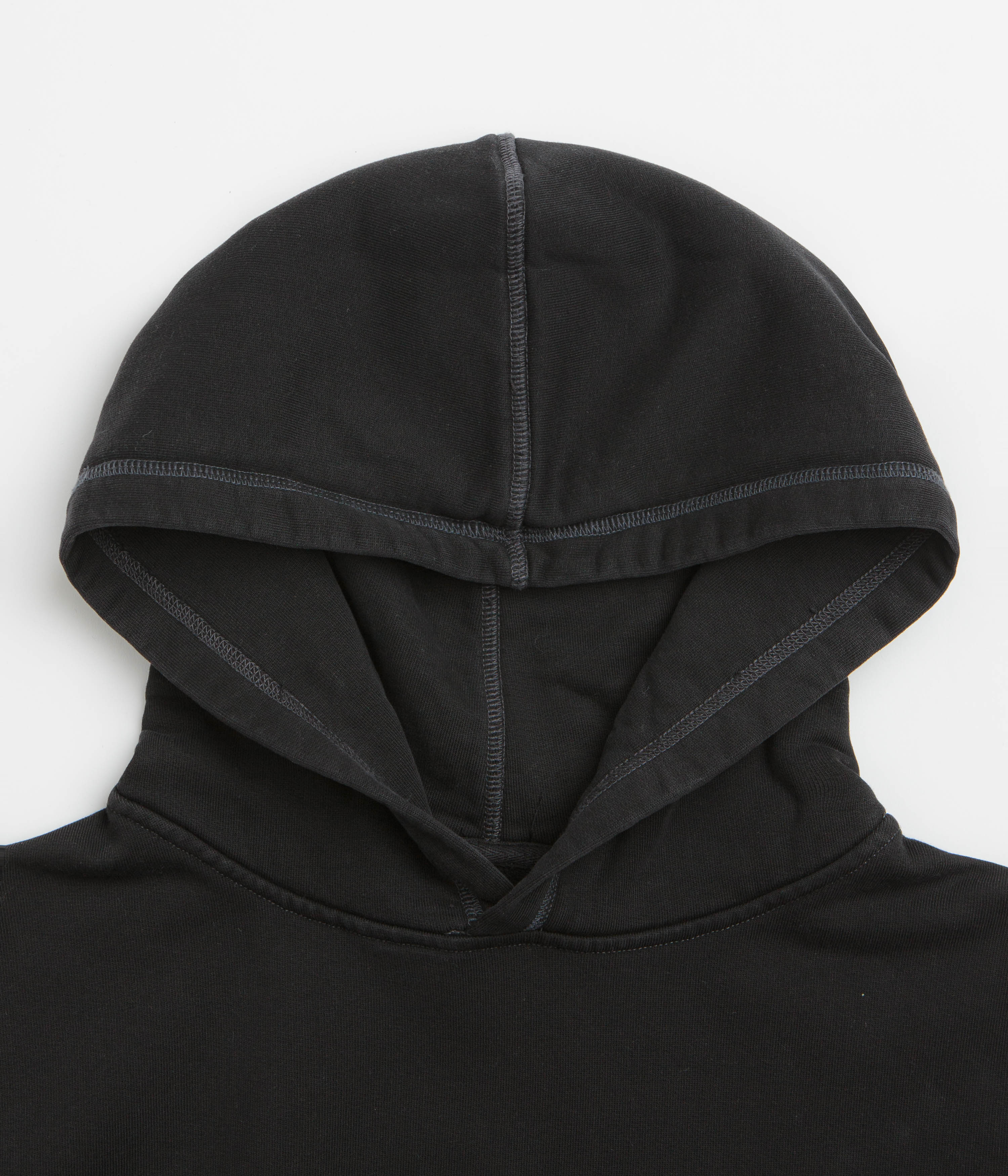 Butter Goods Inside Out Hoodie - Washed Black