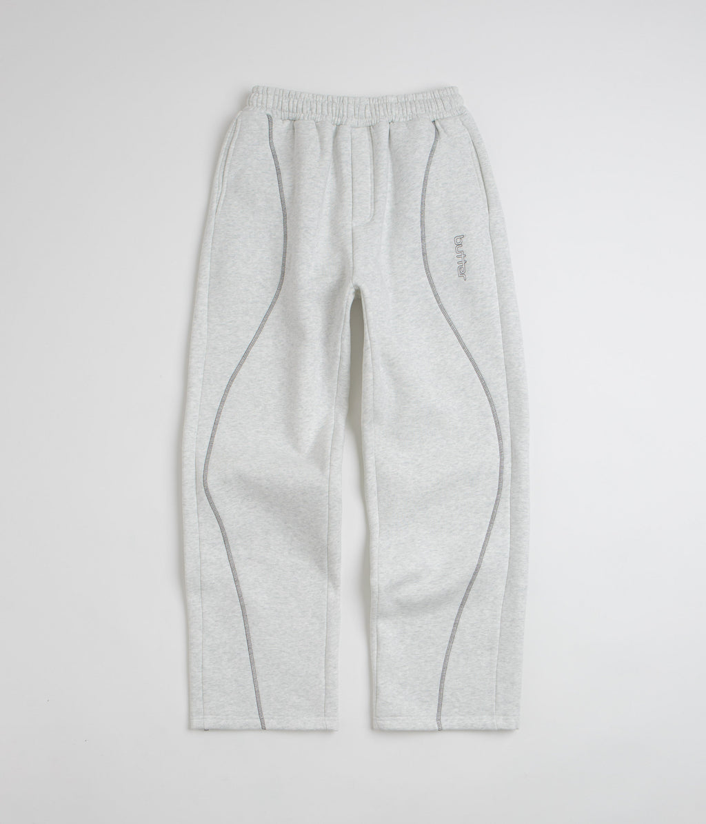 Butter Goods Lines Tracksuit Pants - Ash
