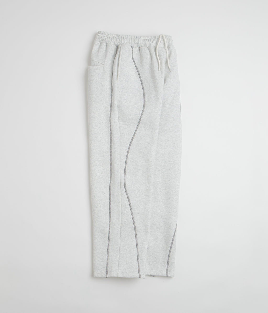 Butter Goods Lines Tracksuit Pants - Ash