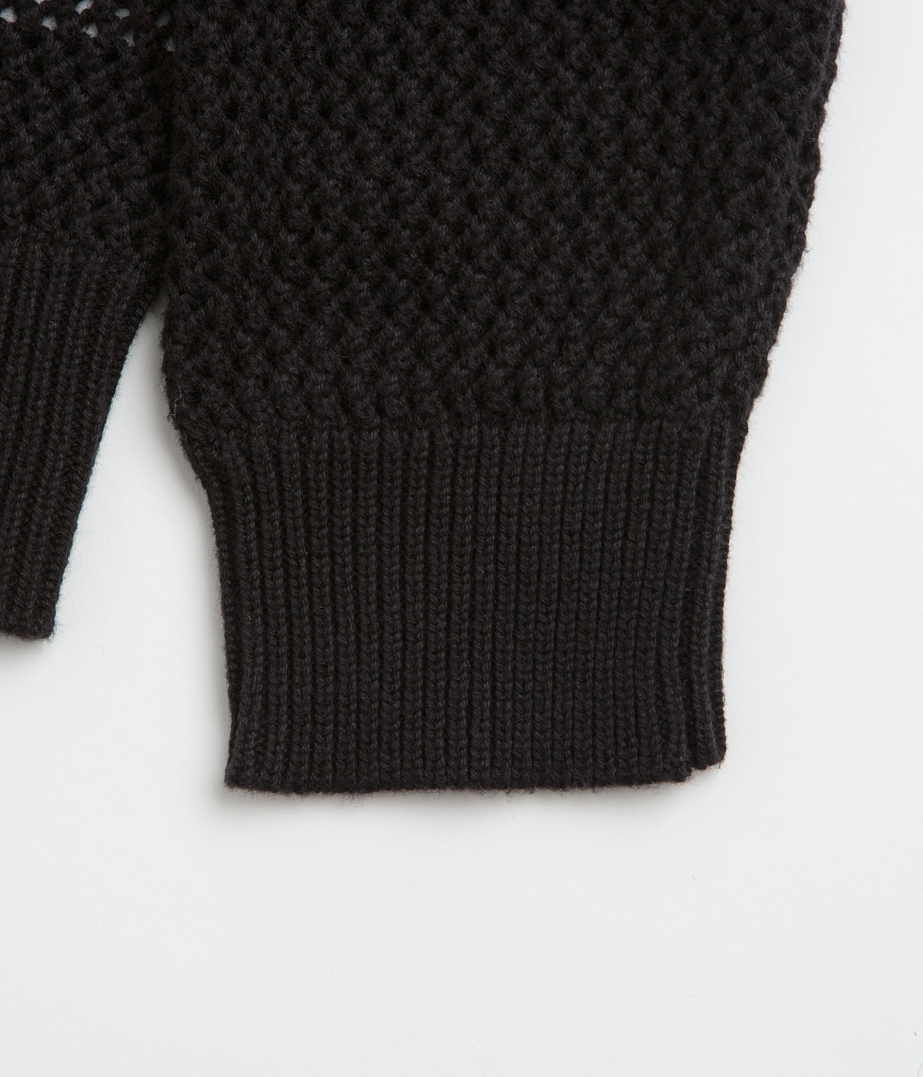 Butter Goods Scribble Knit Sweatshirt - Black