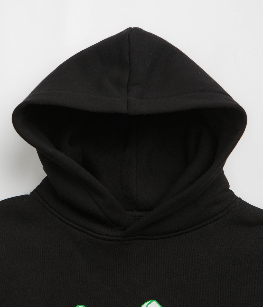 Butter Goods Steppin' Logo Hoodie - Black