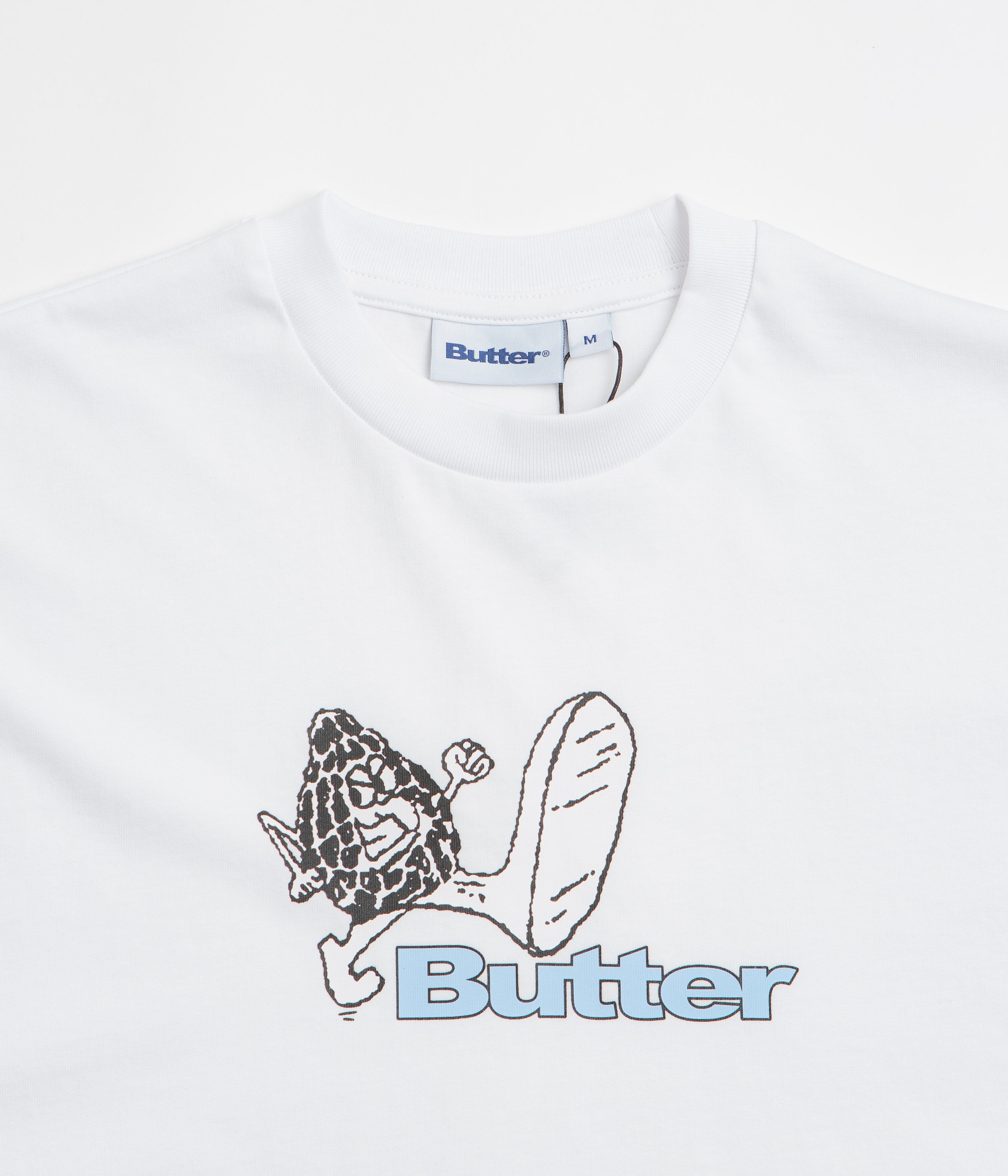 Butter Goods Steppin' Logo T-Shirt - White