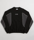 Butter Goods Tread Crewneck Sweatshirt - Black / Charcoal