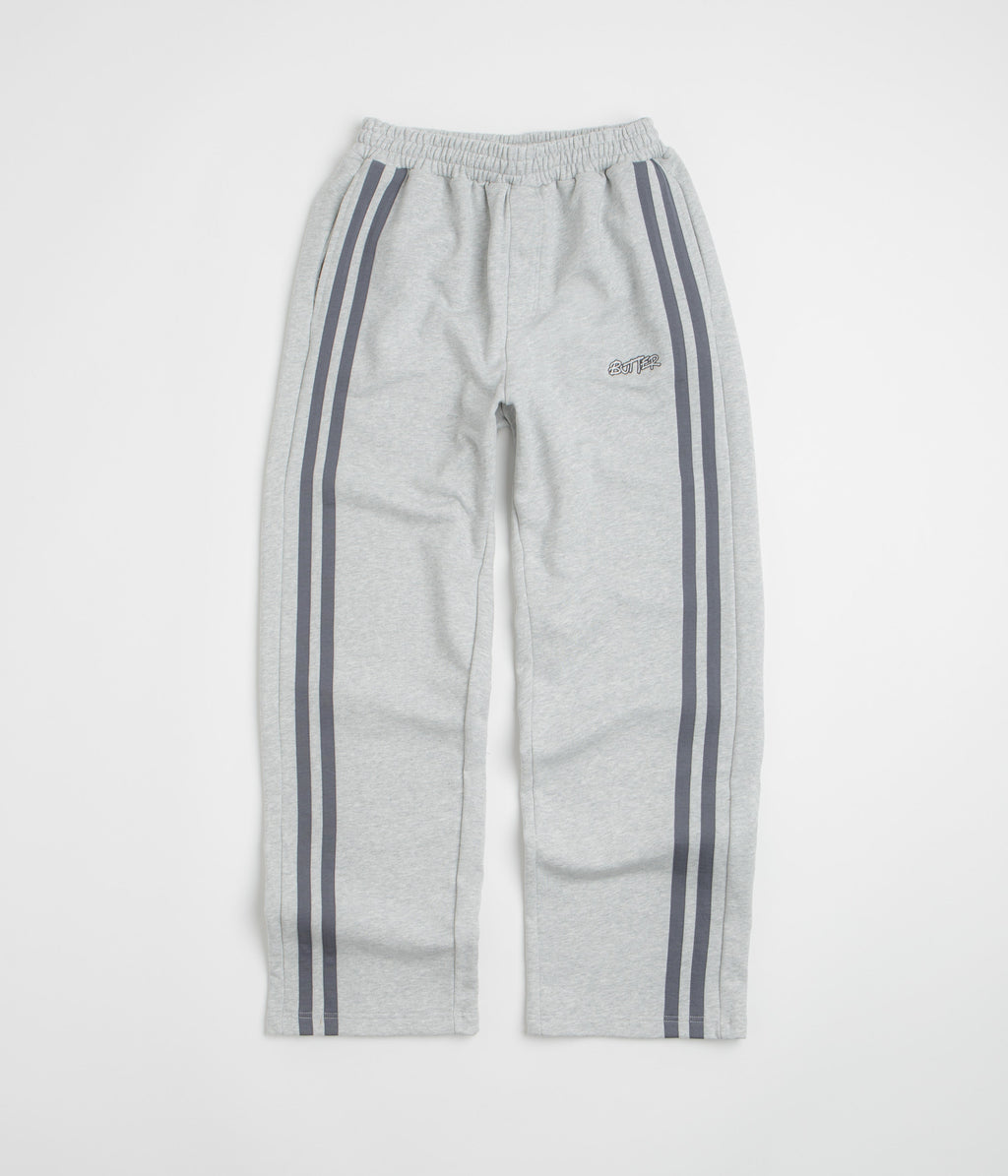 Butter Goods Tunnel Tracksuit Pants - Ash / Navy