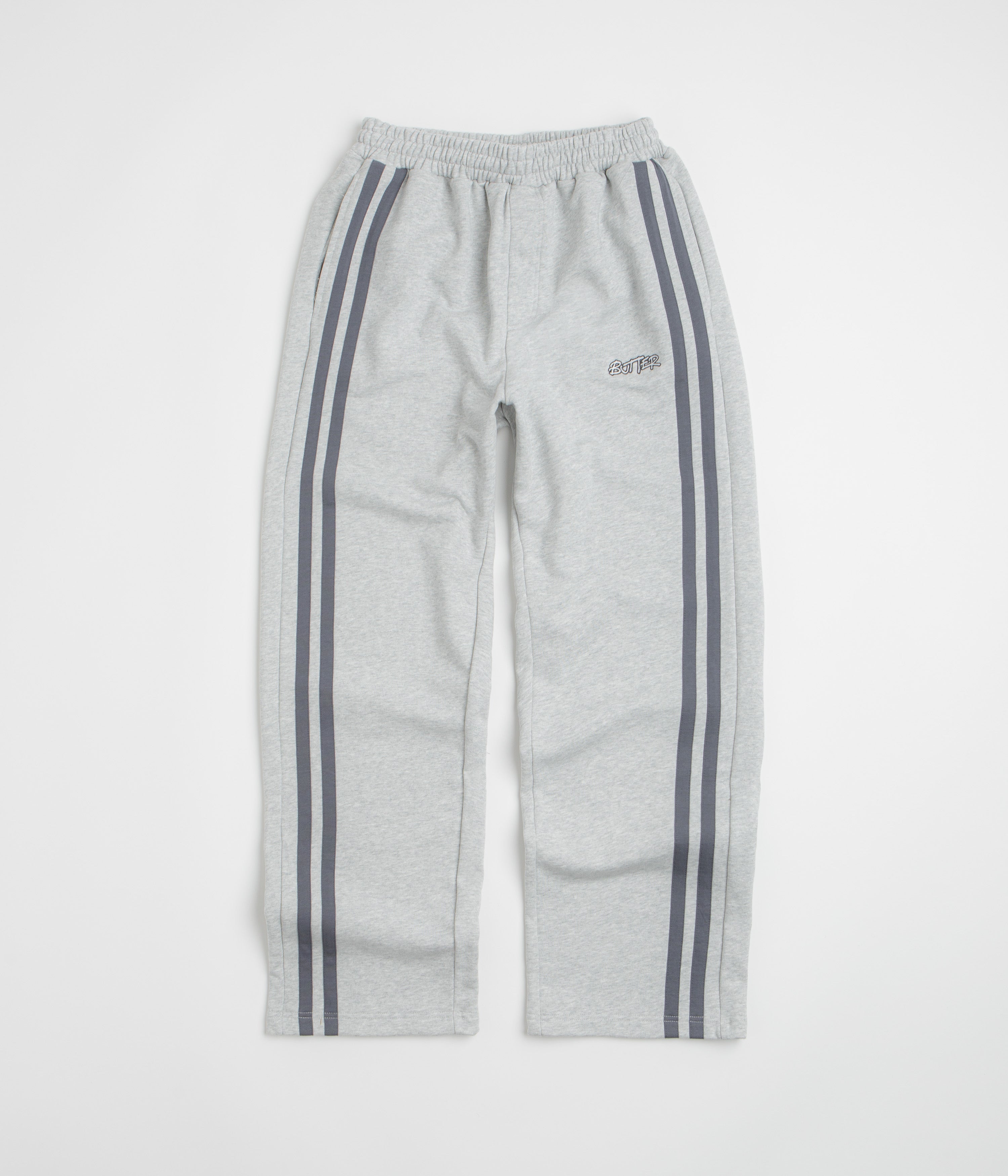 Butter Goods Tunnel Tracksuit Pants - Ash / Navy