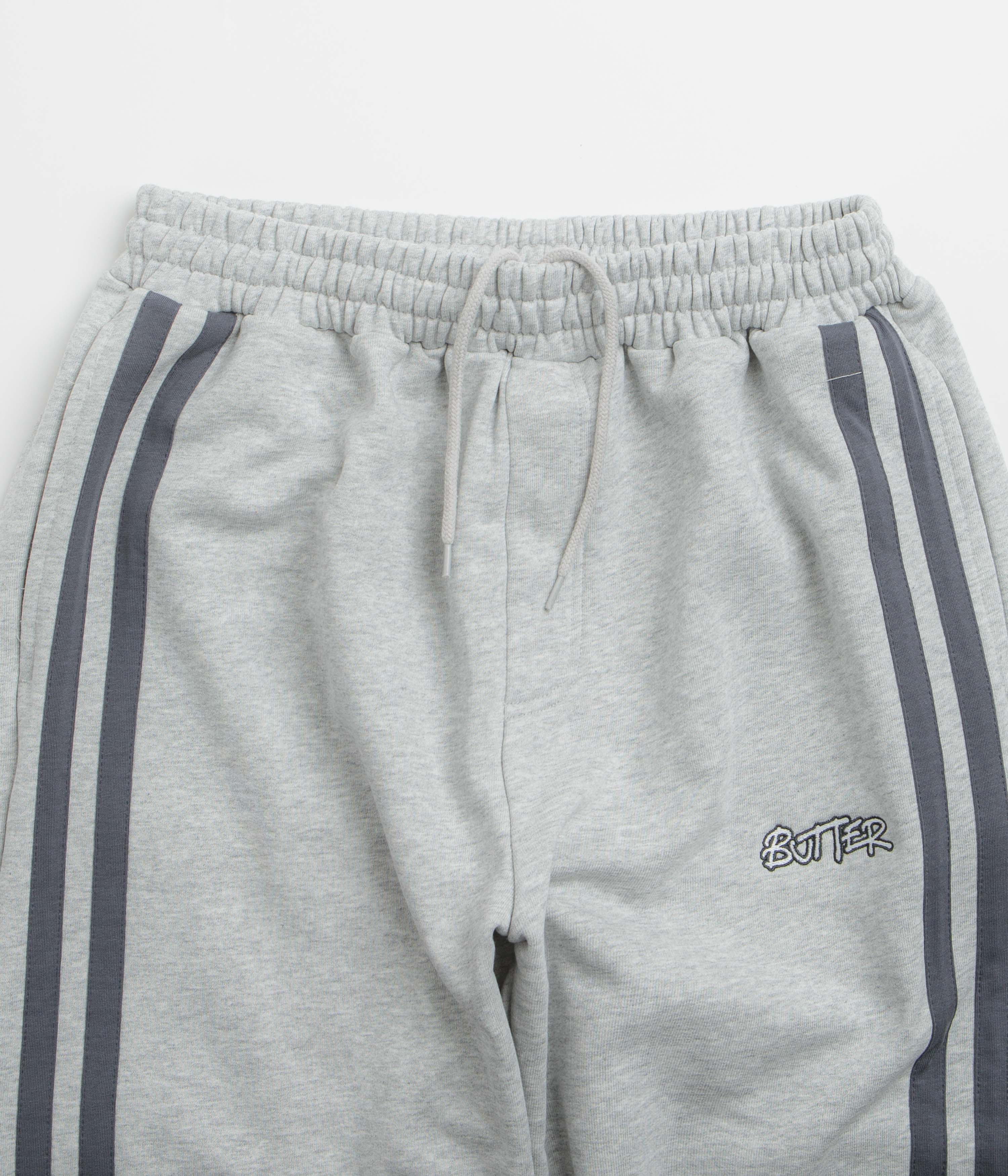 Butter Goods Tunnel Tracksuit Pants - Ash / Navy