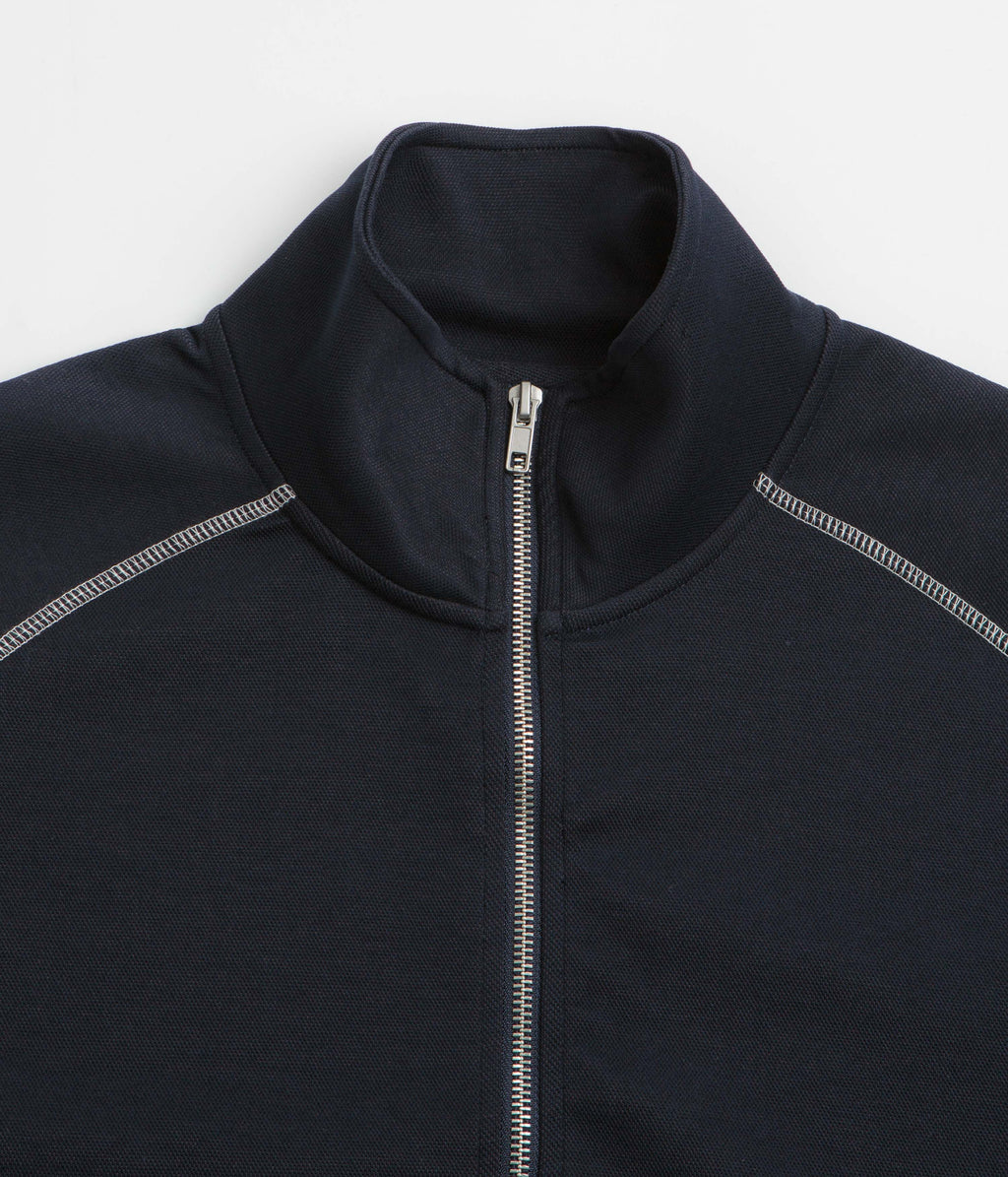 Butter Goods Warped Track Jacket - Navy