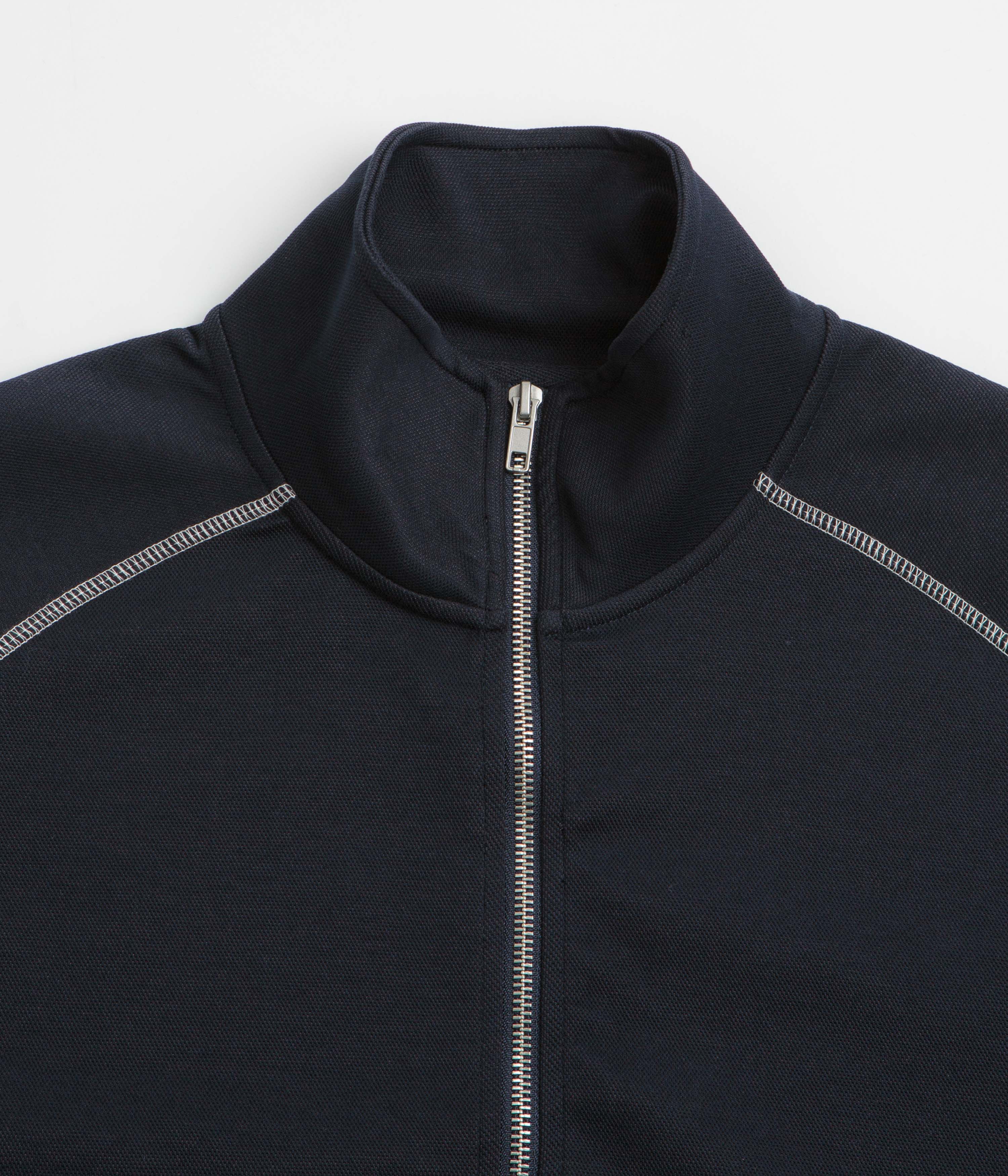 Butter Goods Warped Track Jacket - Navy