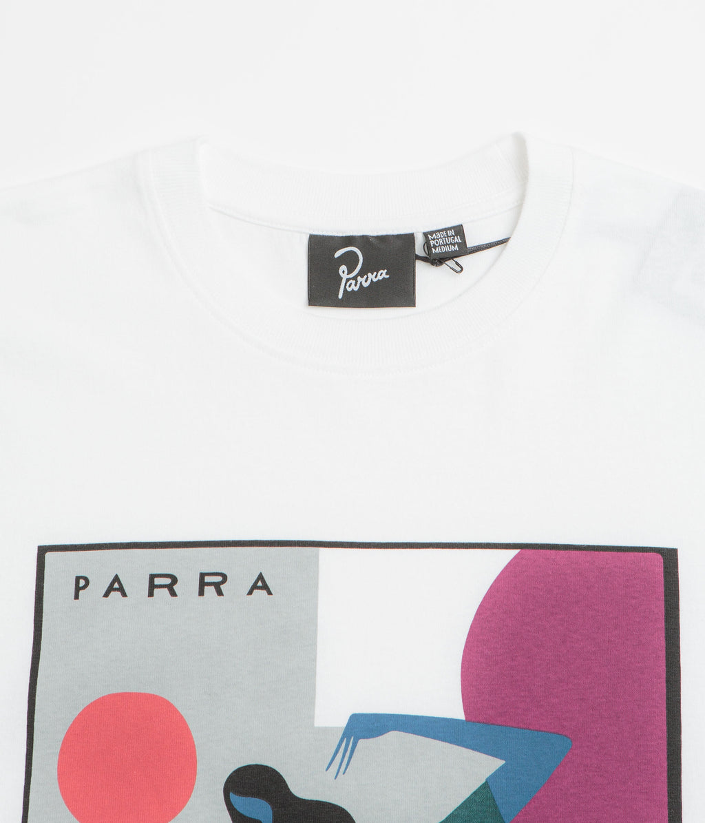 by Parra Ball To The Face T-Shirt - White