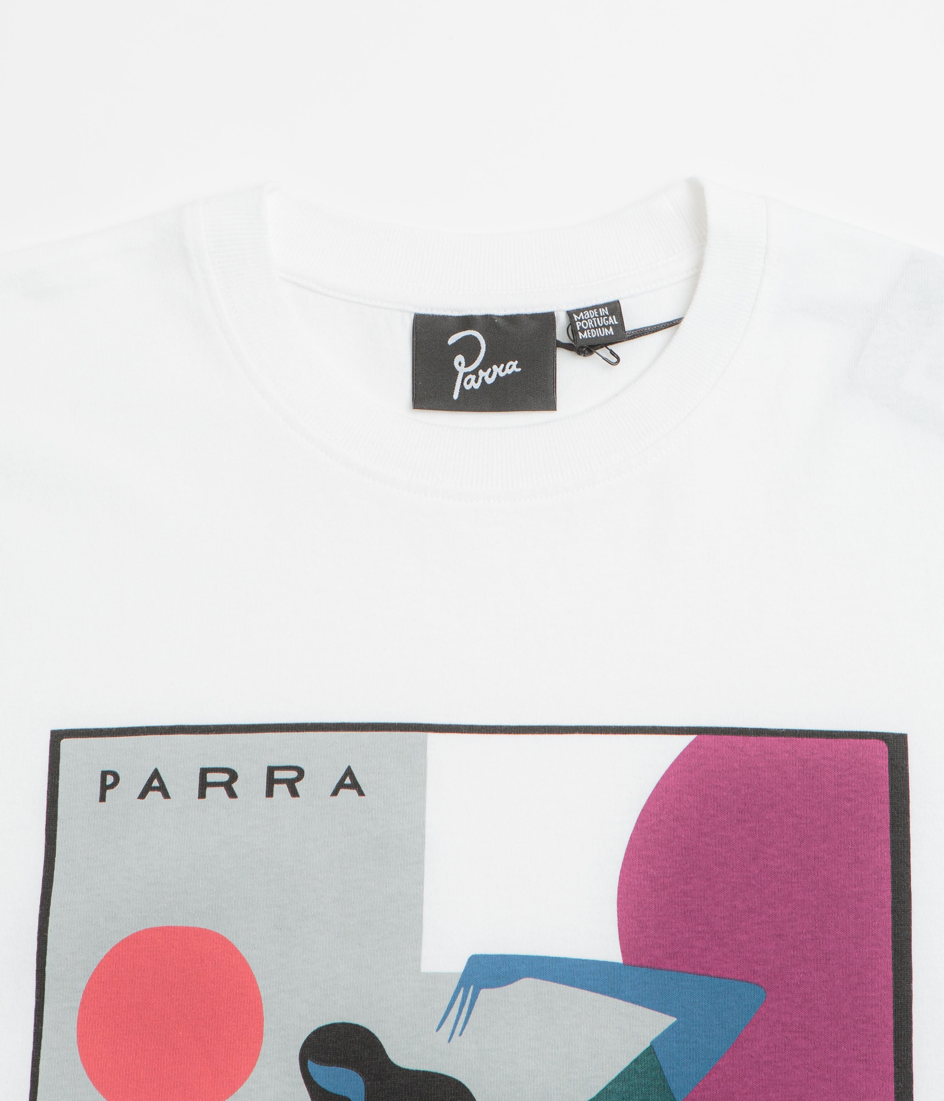 by Parra Ball To The Face T-Shirt - White