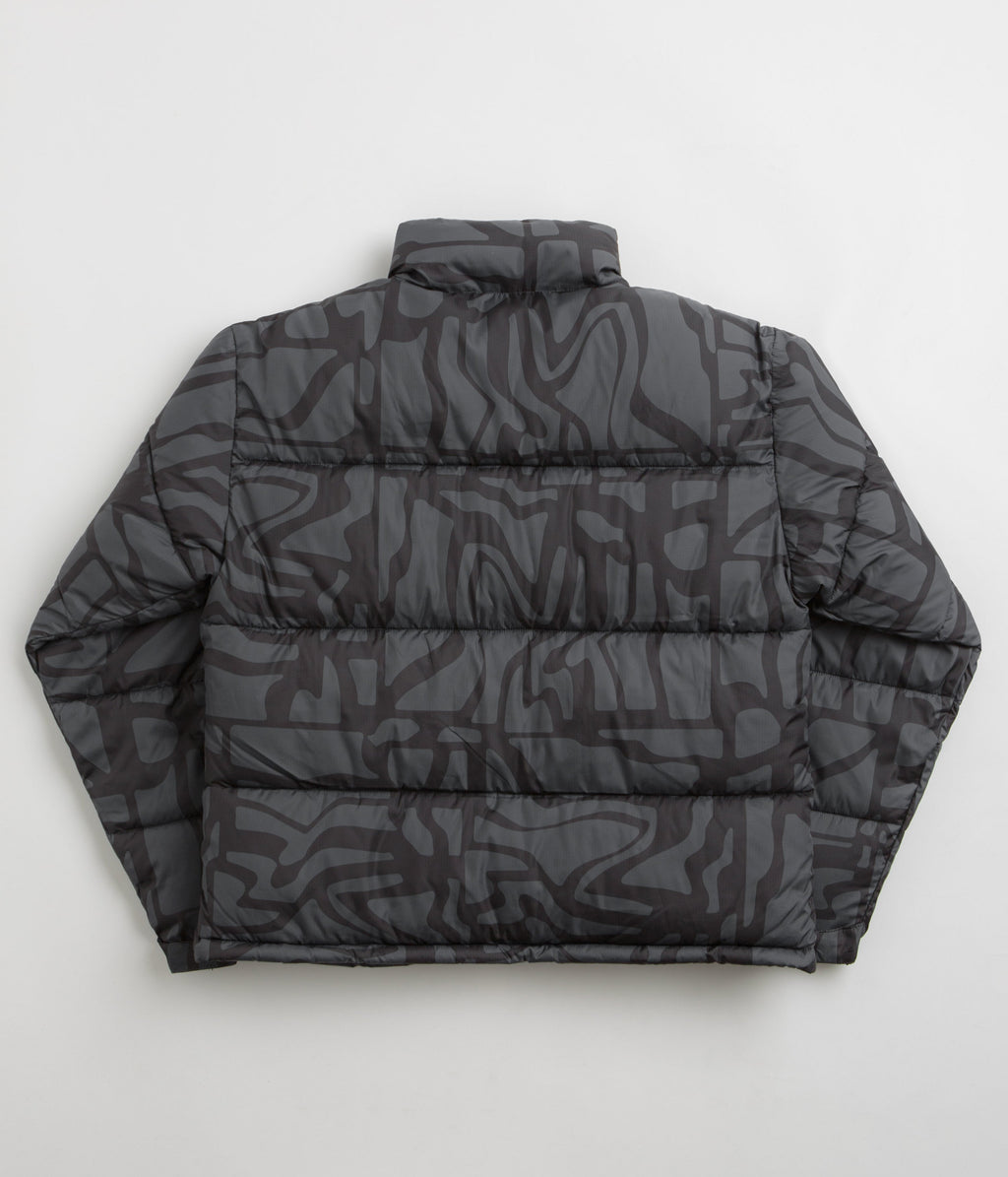 by Parra Broken FTP Puffer Jacket - Black